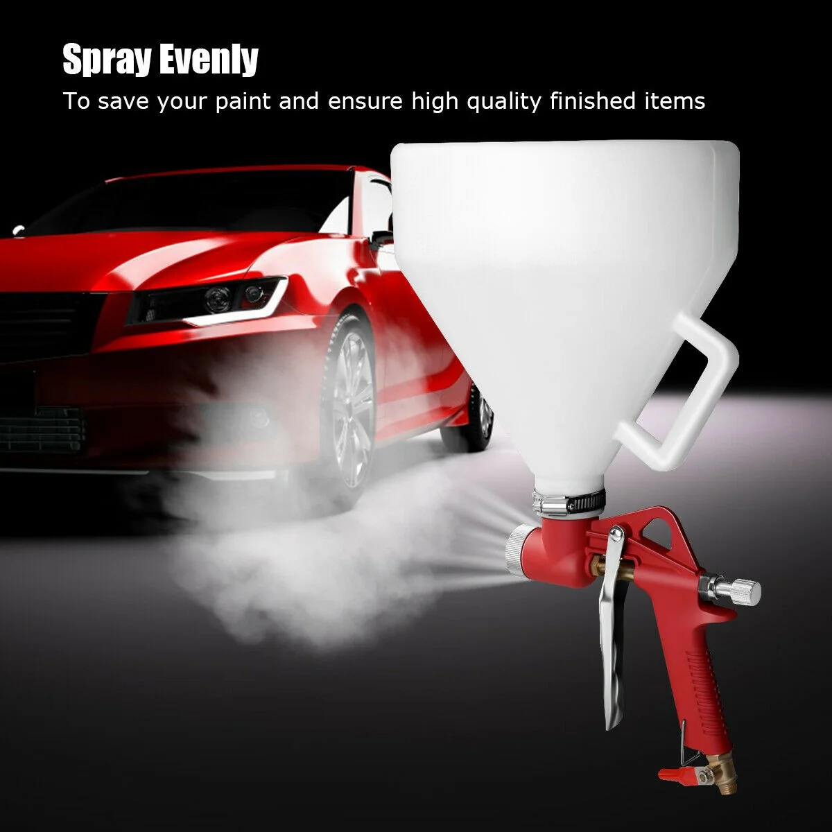 Goplus 1.45 Gallon Air Texture Gun, Drywall Texture Sprayer with 3 Nozzle 4.0mm, 6.0mm - Image 5