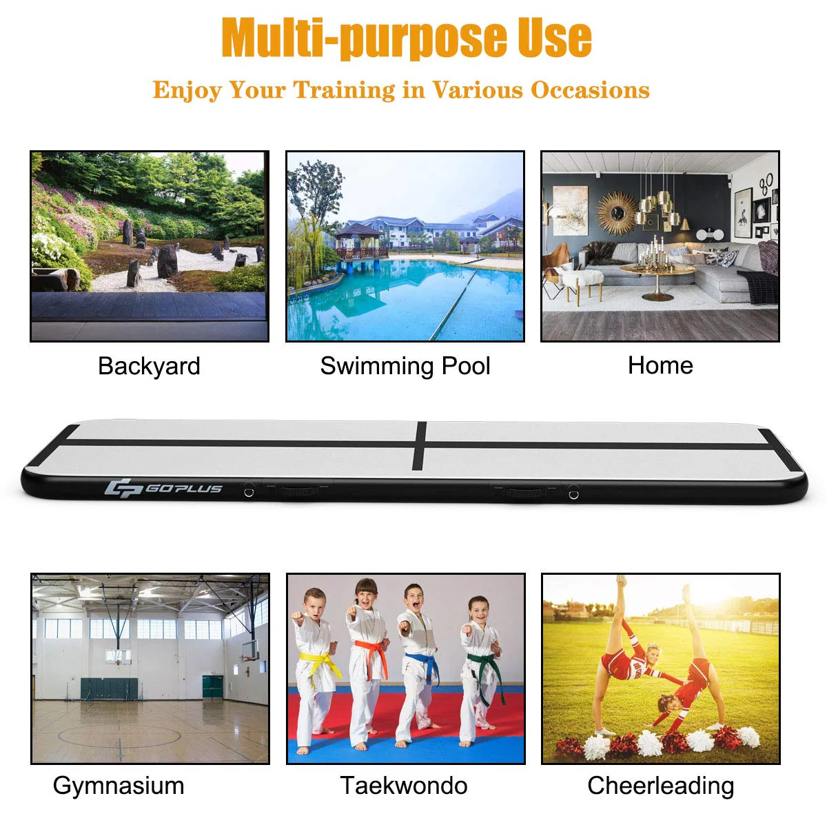 10ft Inflatable Air Gymnastic Mat - Image 9