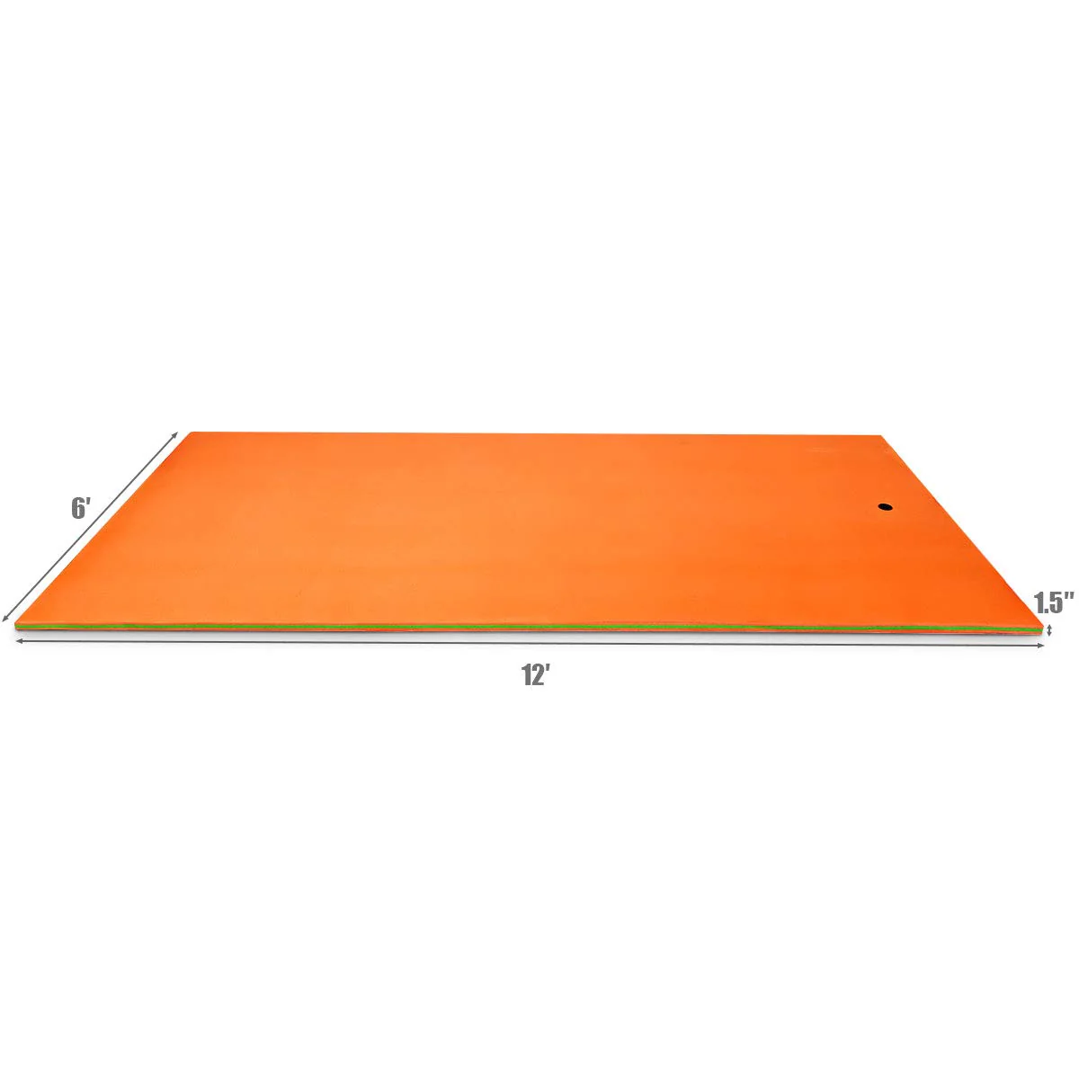 12' x 6' Floating Water Pad, 3-Layer Tear-Resistant XPE Foam Mat - Image 13