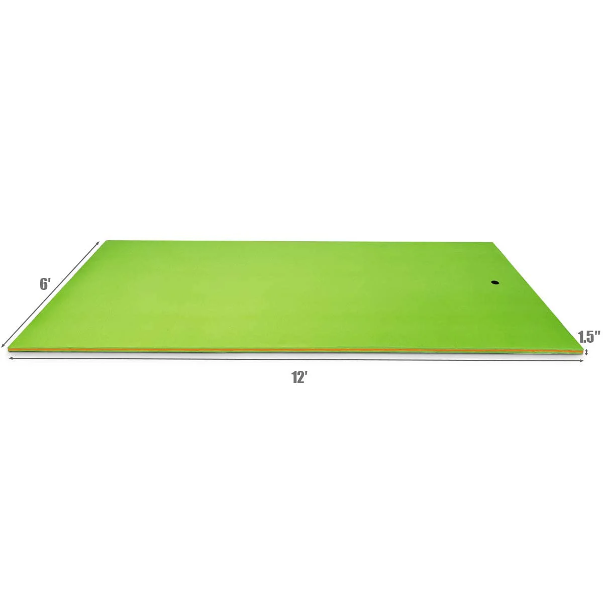 12' x 6' Floating Water Pad, 3-Layer Tear-Resistant XPE Foam Mat - Image 14