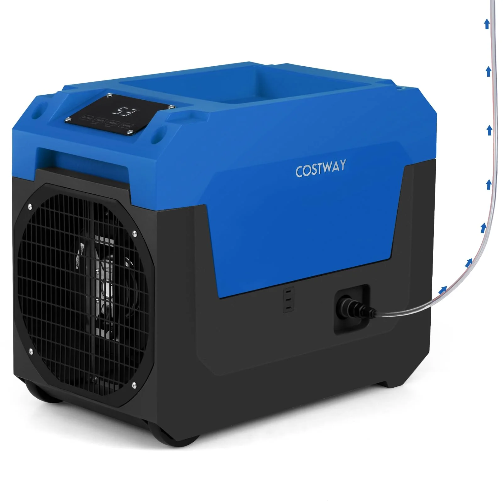 140 Pints Commercial Dehumidifier with Pump, Portable Industrial Dehumidifier with Drain Hose for Basements - Image 9