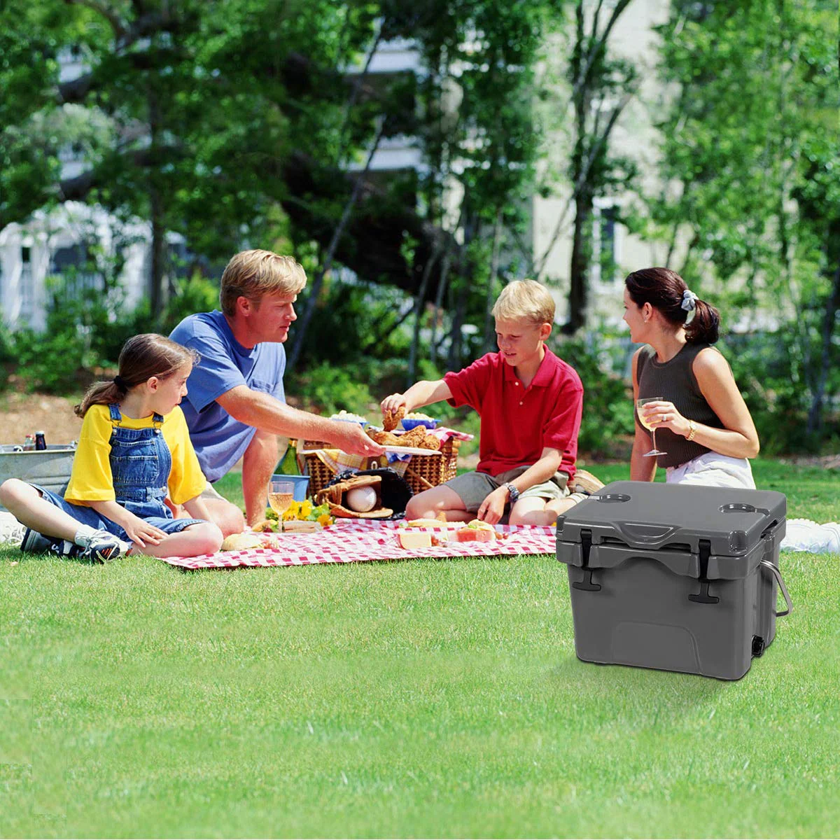 16 Quart Cooler, Portable Insulated Ice Chest - Image 16