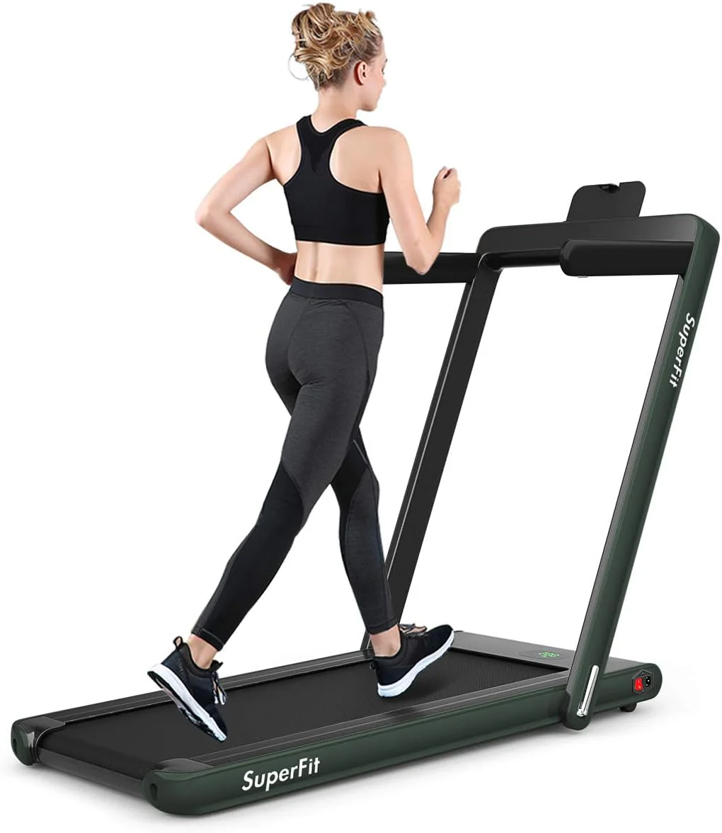 Goplus 2 in 1 Under Desk Treadmill, 2.25HP Superfit Folding Treadmills for Home Office w/Smart APP - Image 12
