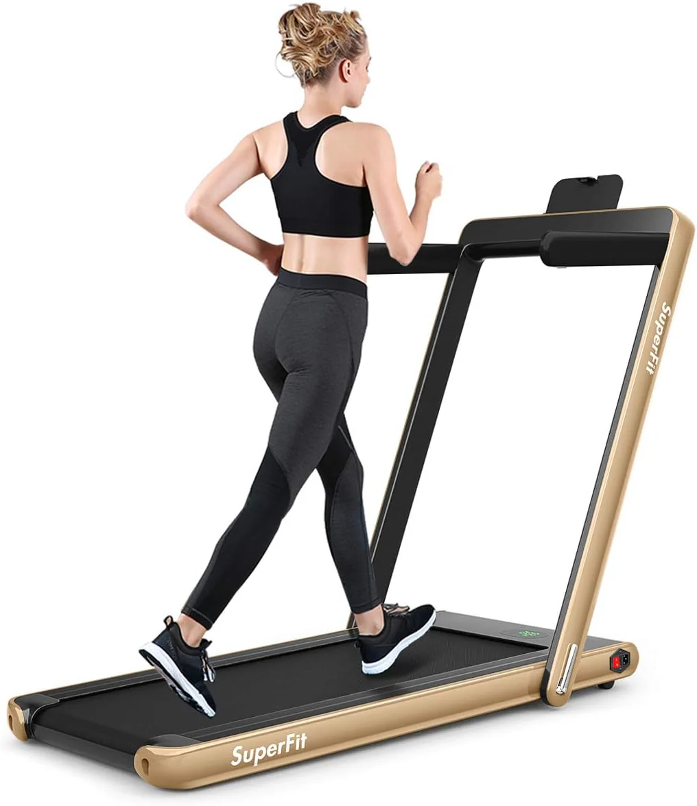 Goplus 2 in 1 Under Desk Treadmill, 2.25HP Superfit Folding Treadmills for Home Office w/Smart APP - Image 17