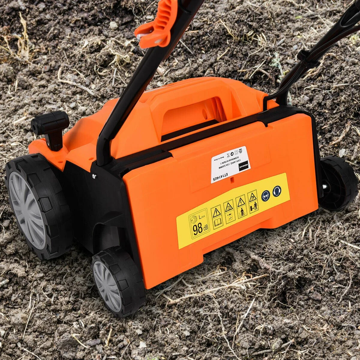 2-in-1 Lawn Dethatcher 12Amp, 3 Level Depth Adjustable Weeder - Image 3