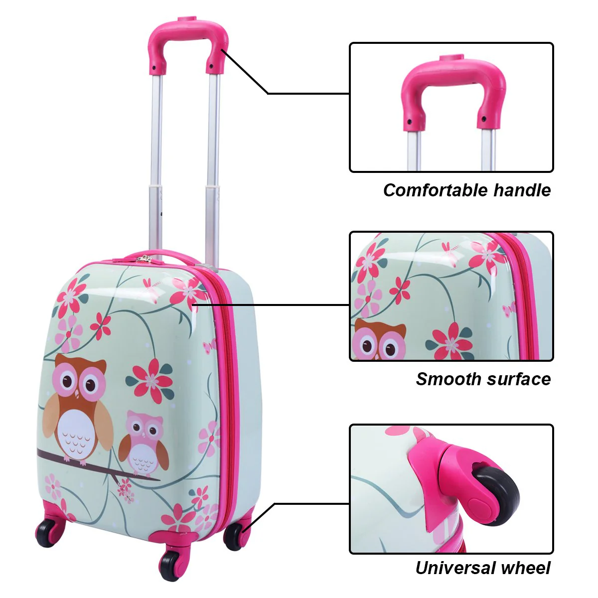 2PC Kids Luggage, 12" & 16" Kids Carry On Luggage Set - Image 16