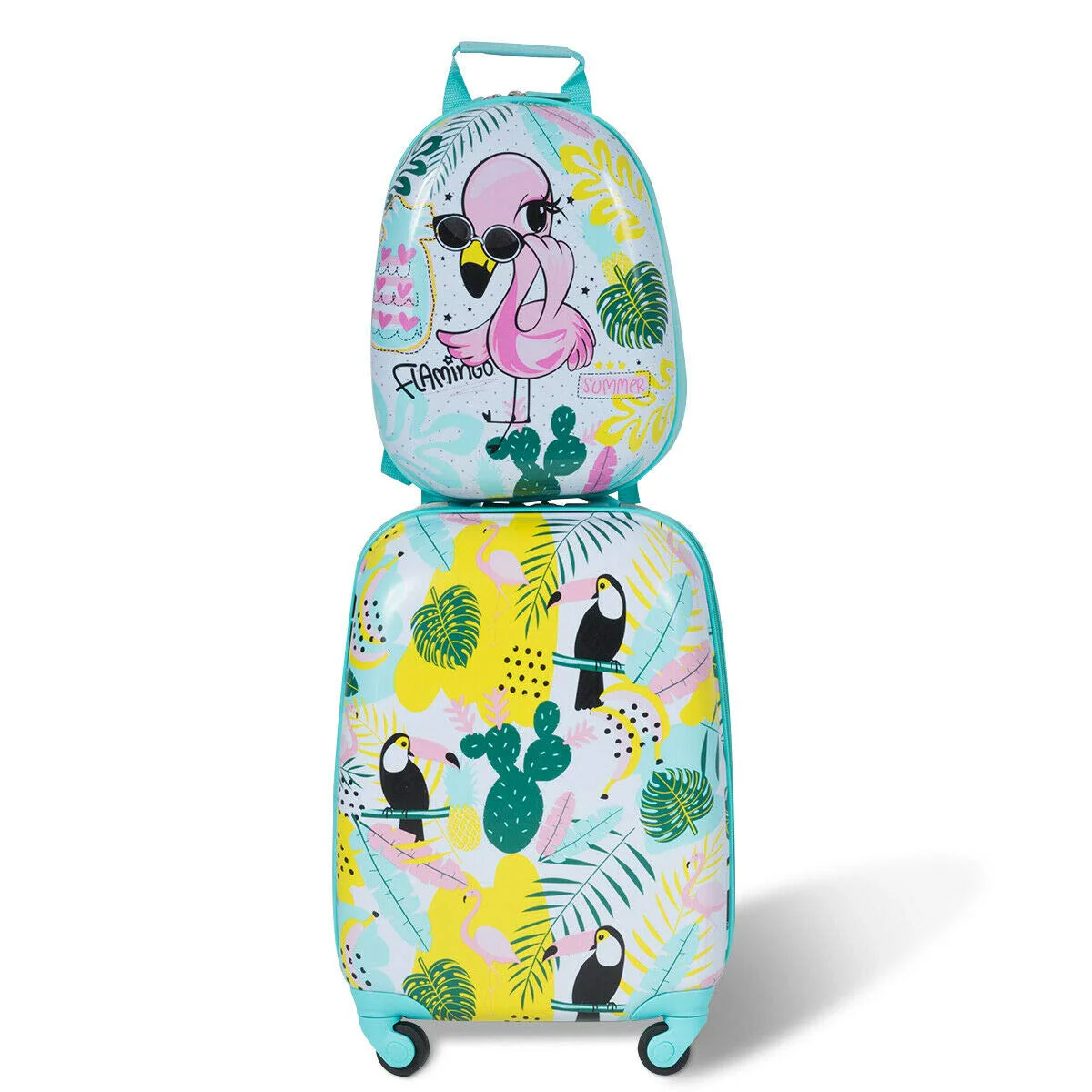 2PC Kids Luggage, 12" & 16" Kids Carry On Luggage Set - Image 17