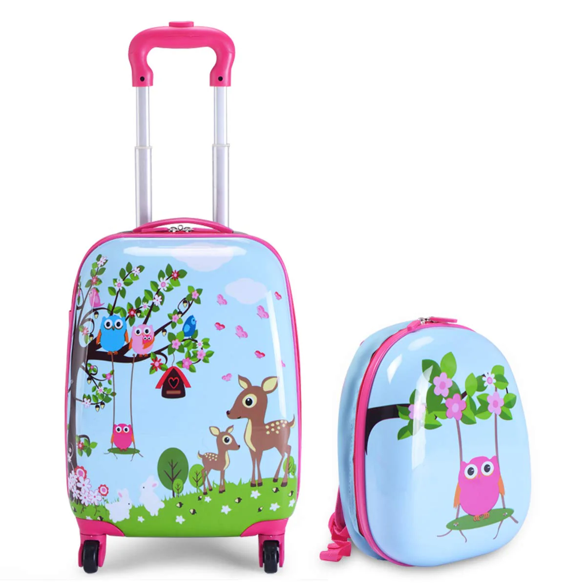 2PC Kids Luggage, 12" & 16" Kids Carry On Luggage Set - Image 19