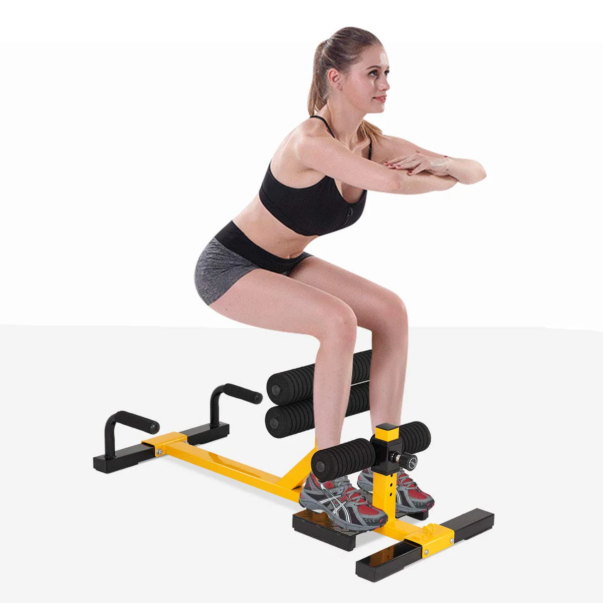 3-in-1 Multifunctional Squat Machine Deep Sissy Squat & Leg Exercise Squat - Image 3