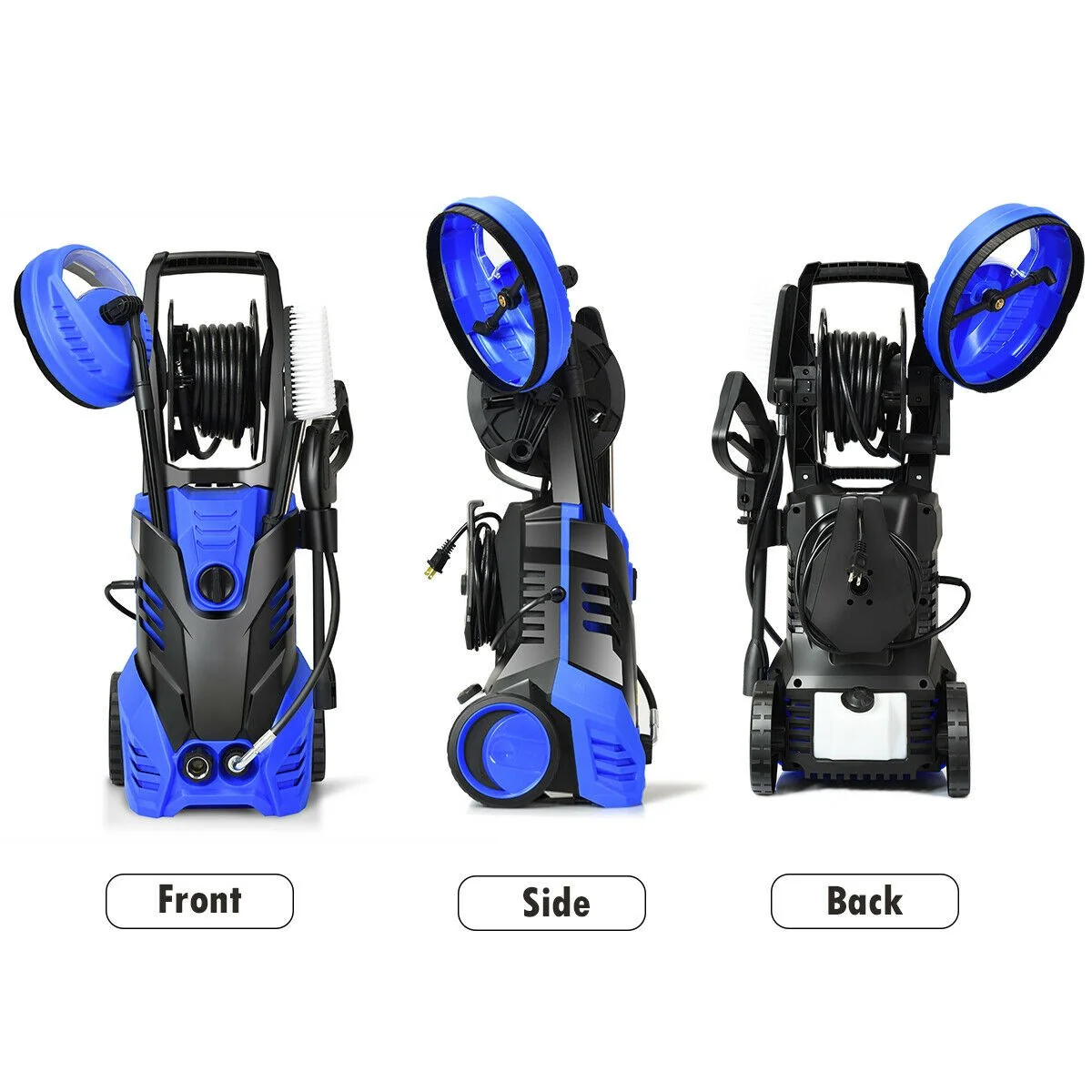3000PSI Electric Pressure Washer, Portable High Power Washer - Image 9