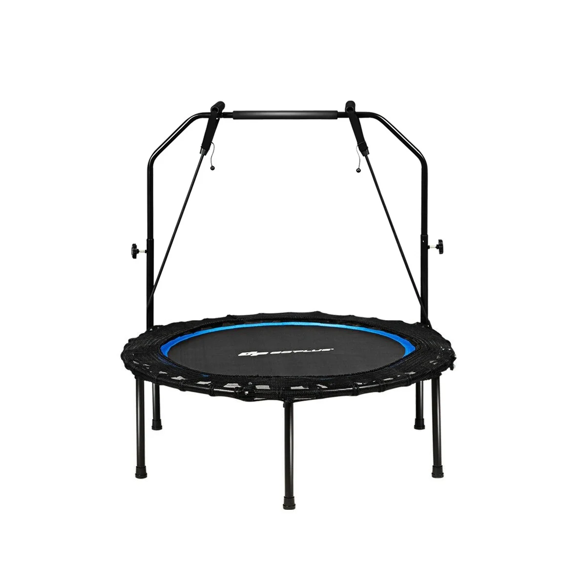 40'' Folding Fitness Trampoline, Portable Mini Exercise Rebounder - Image 9