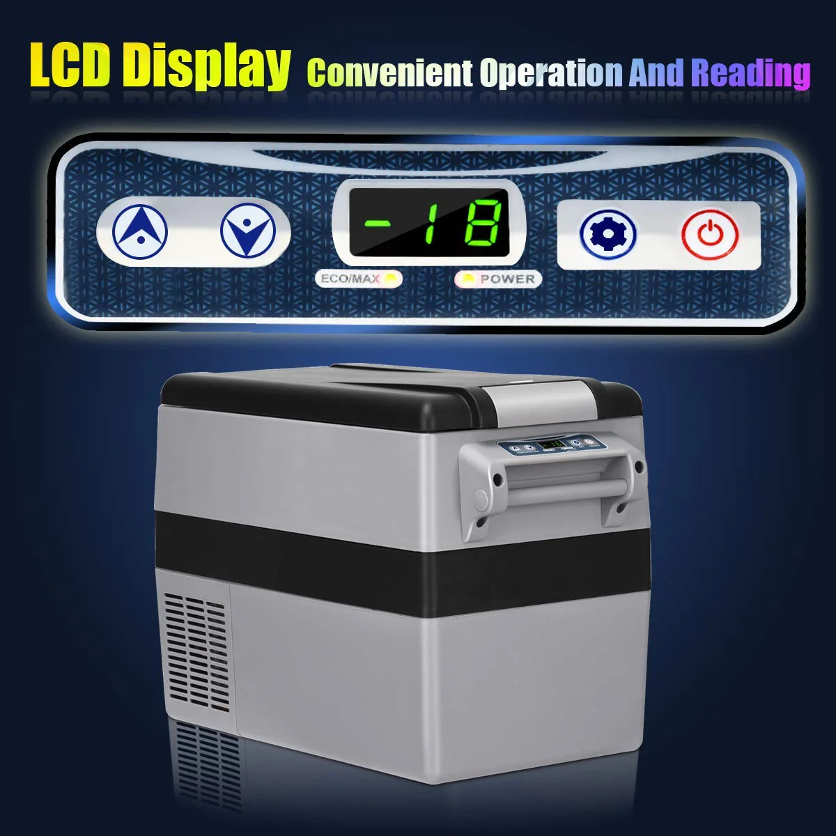 44 Quart Portable Refrigerator/Freezer Compact Vehicle Car - Image 4