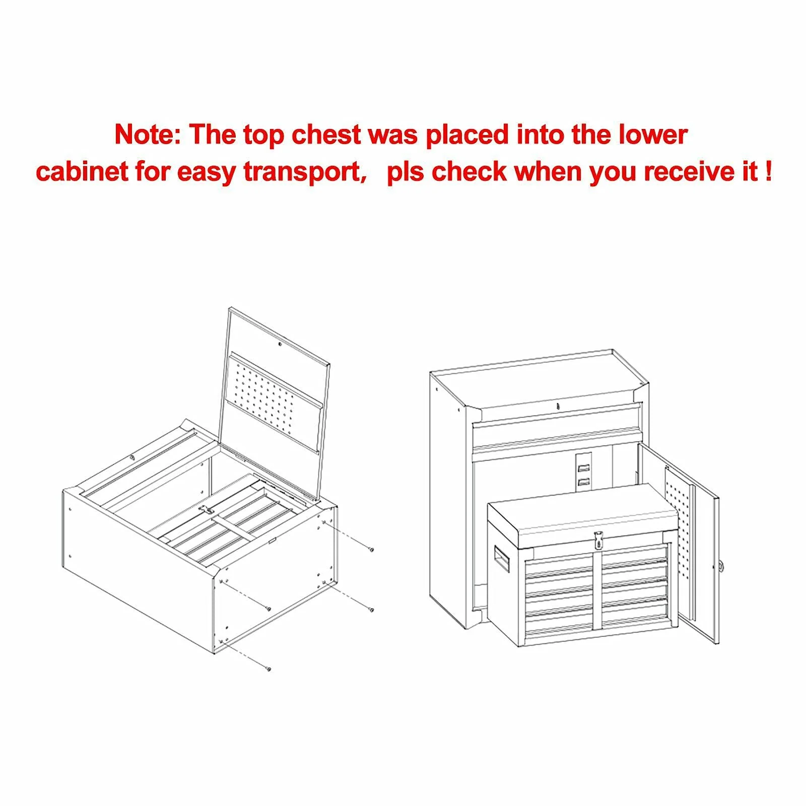 5-Drawer Rolling Tool Chest, Tool Storage Box - Image 10