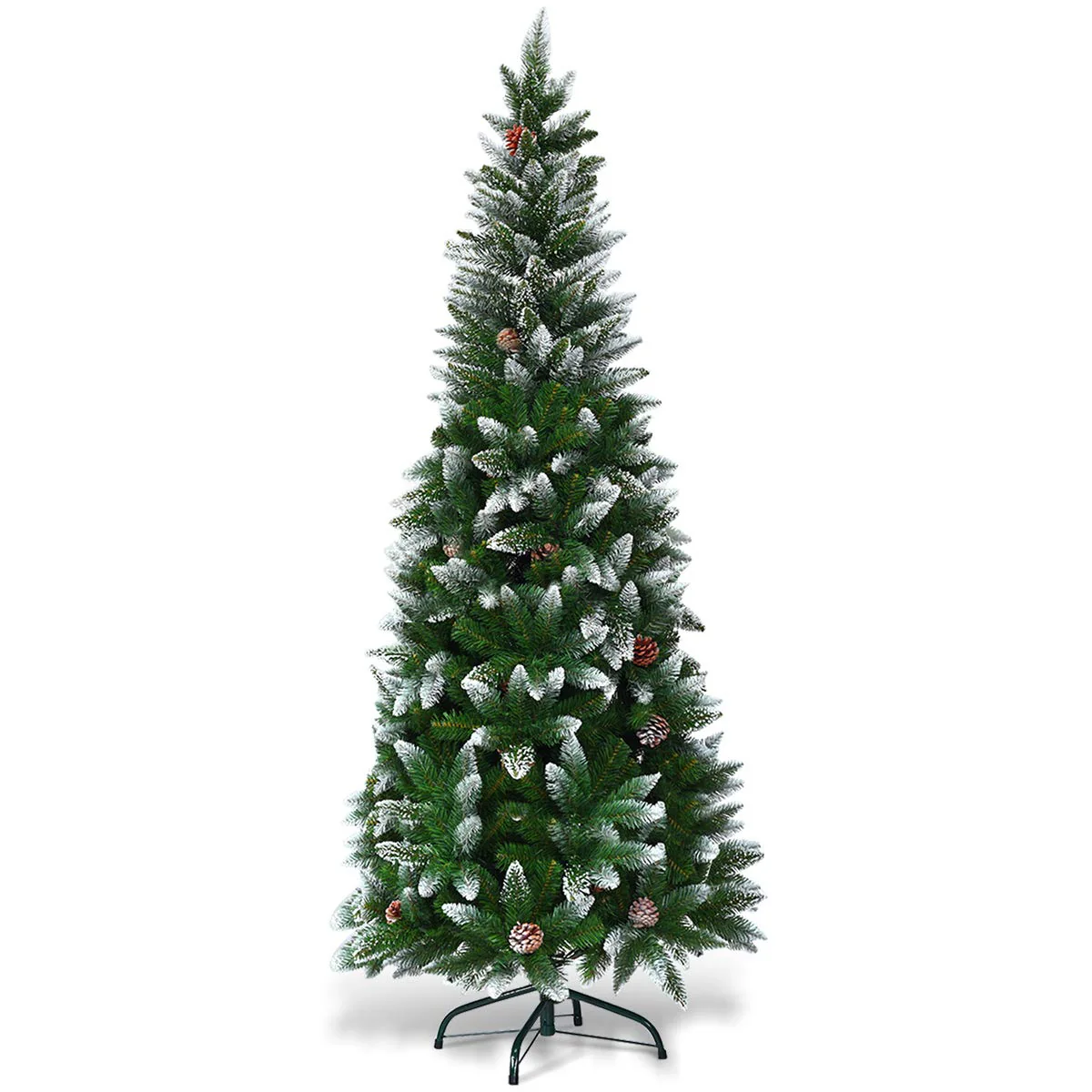 5ft, 6FT 7.5FT Artificial Pencil Christmas Tree