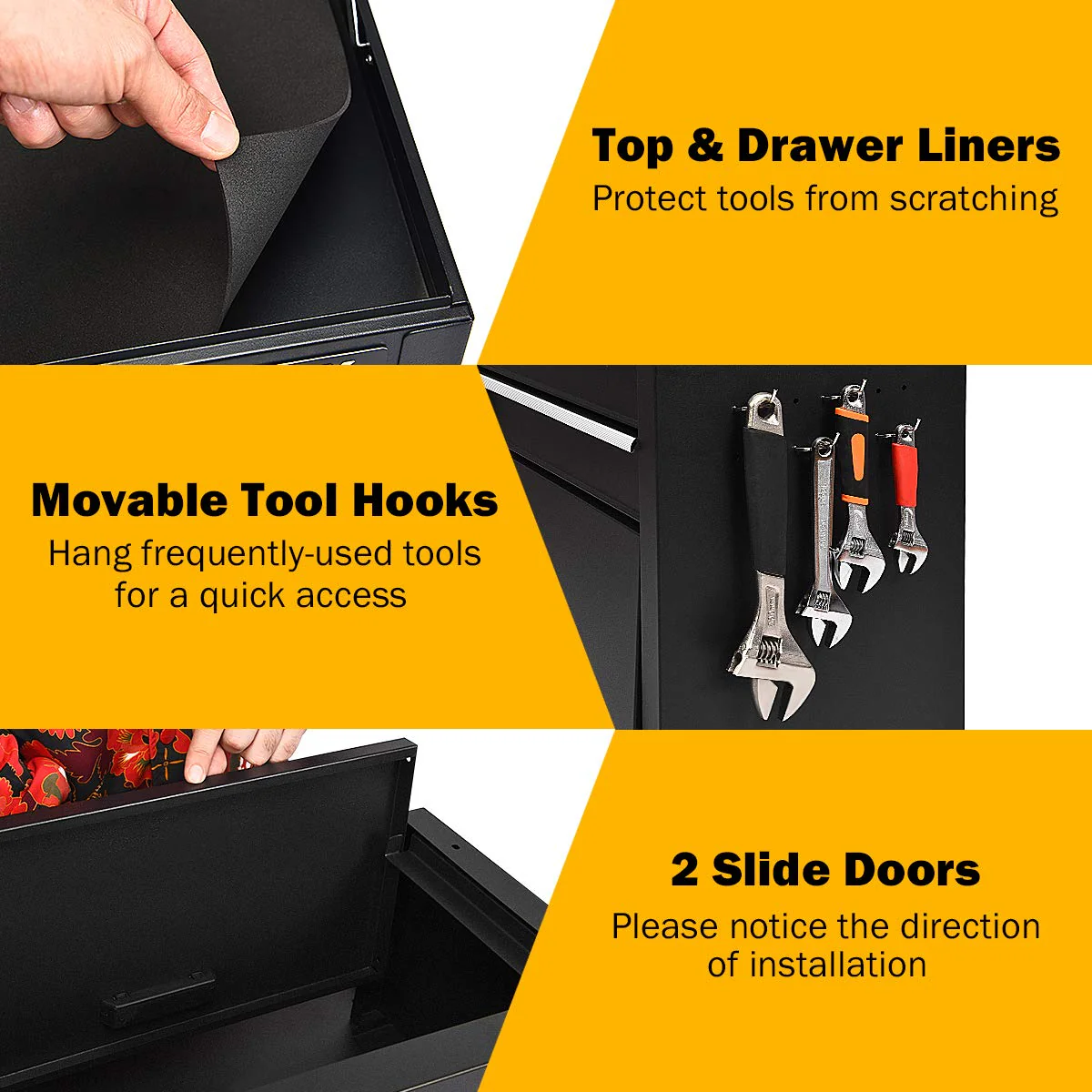 6-Drawer Rolling Tool Chest w/Riser - Image 5