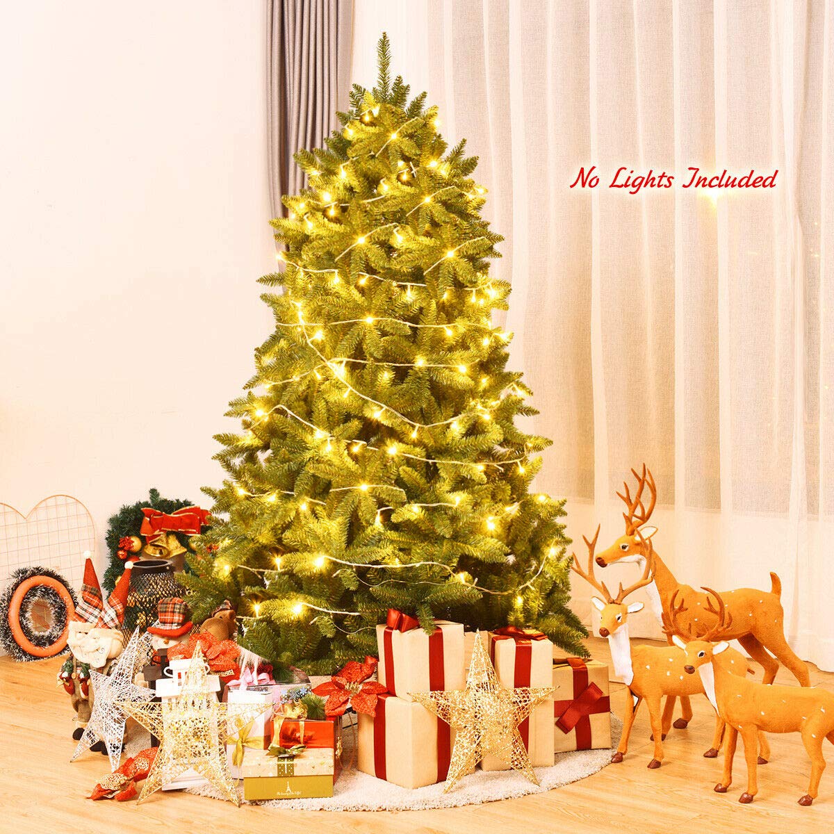 6ft Unlit Artificial Christmas Tree - Image 2