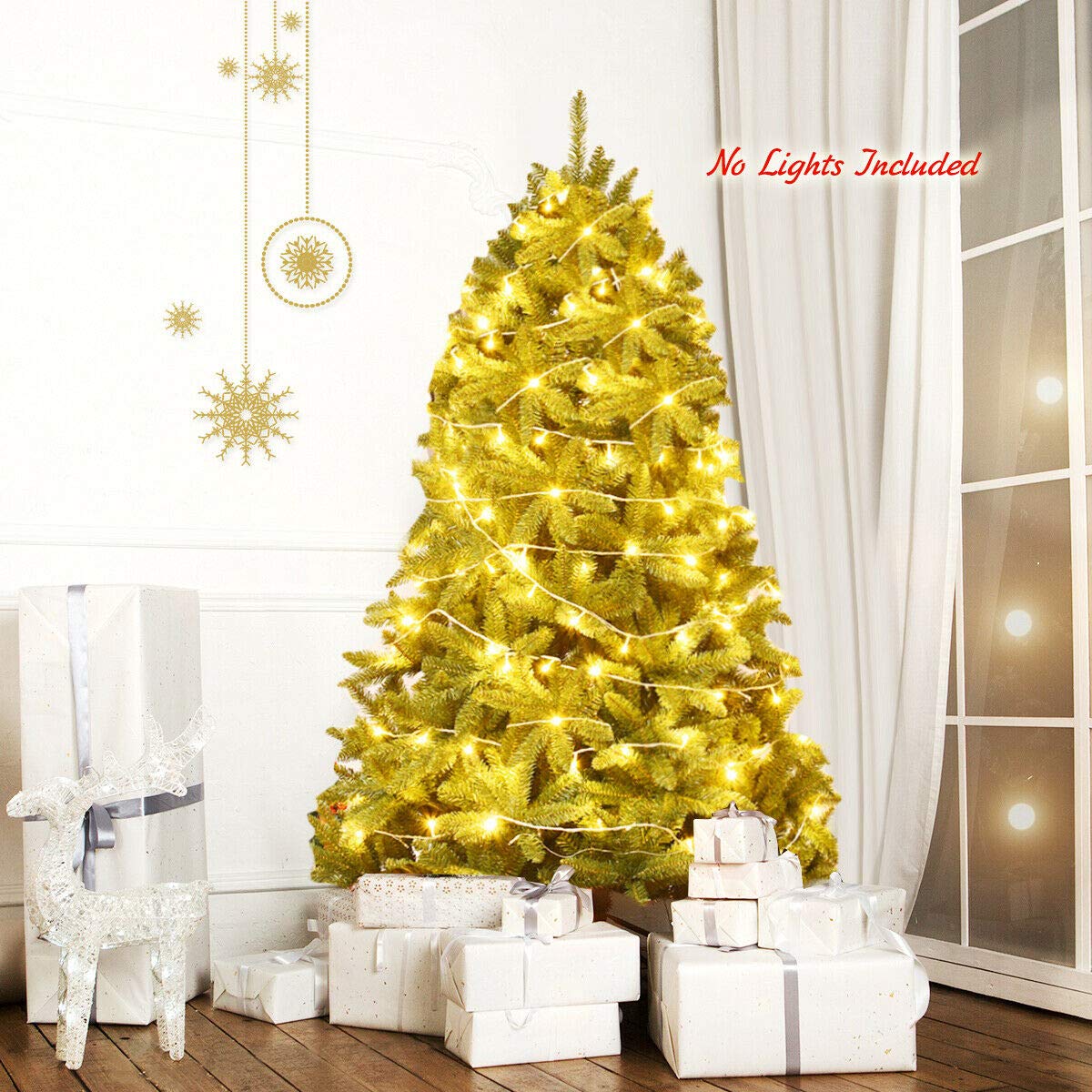 6ft Unlit Artificial Christmas Tree - Image 3
