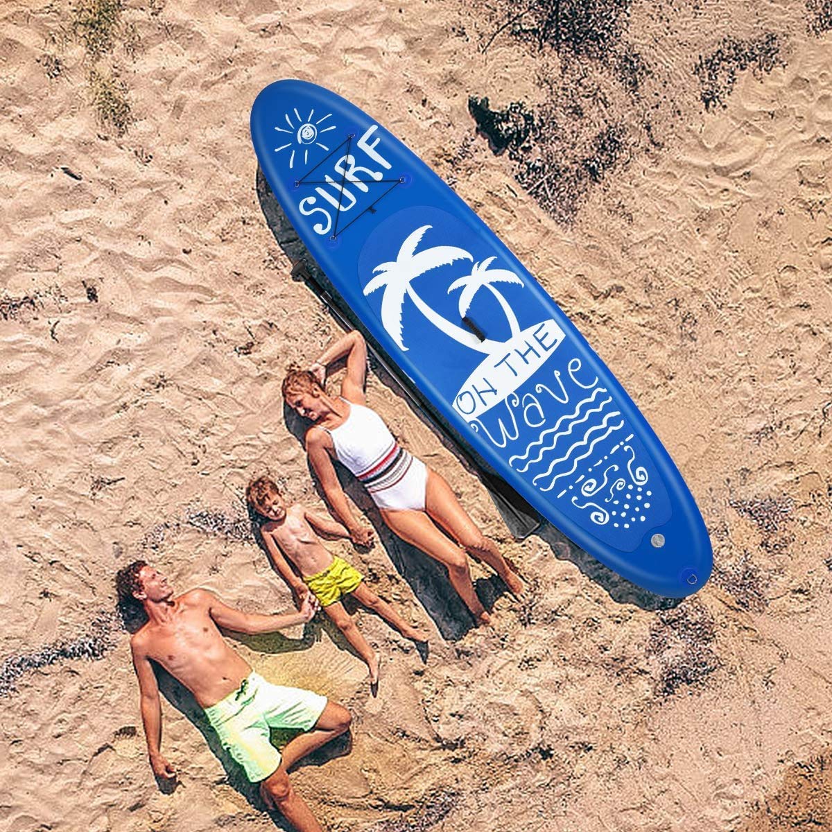 9.8'/10'/11' Inflatable Stand Up Paddle Board, 6.5" Thick SUP with Premium Accessories and Carry Bag - Image 2