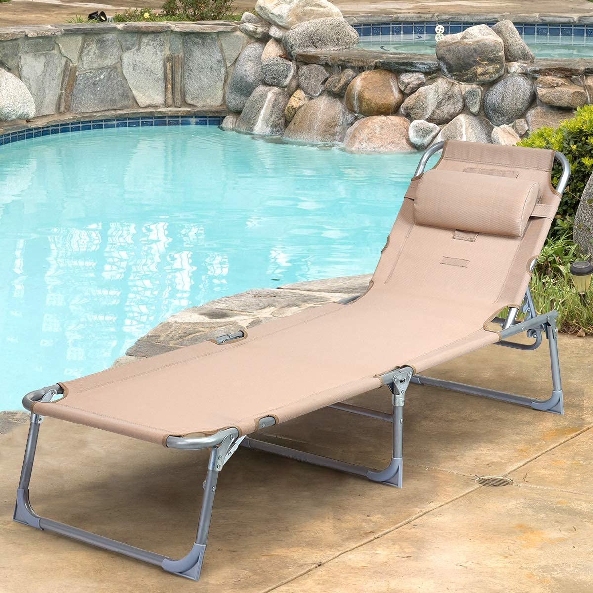 Adjustable Chaise Lounge Chair Recliner - Image 2