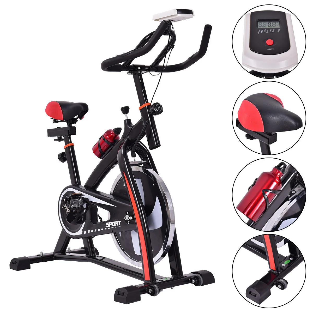 Adjustable Professional Exercise Bike for Home and Gym Use - Image 8