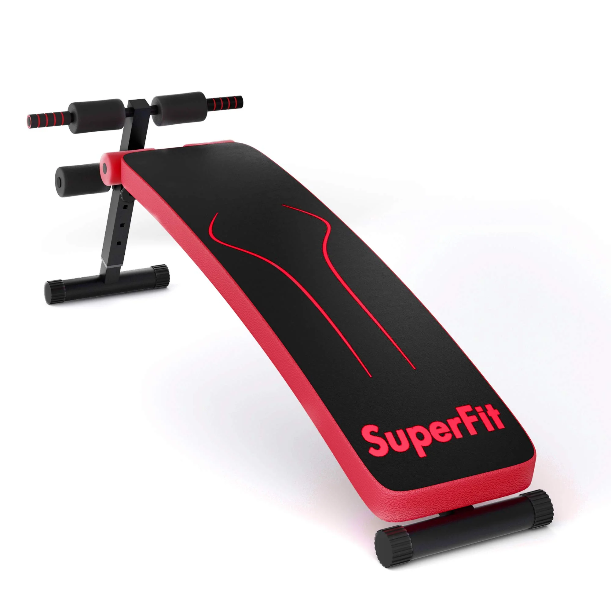 Adjustable Sit Up Bench, Abdominal Training Workout Slant Bench - Image 9