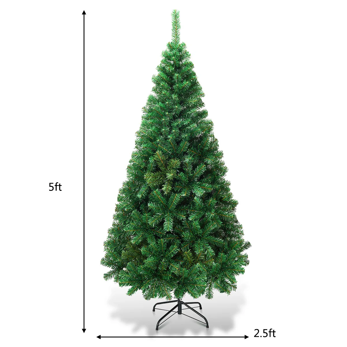 Artificial Christmas Tree with Solid Metal Stand - Image 13