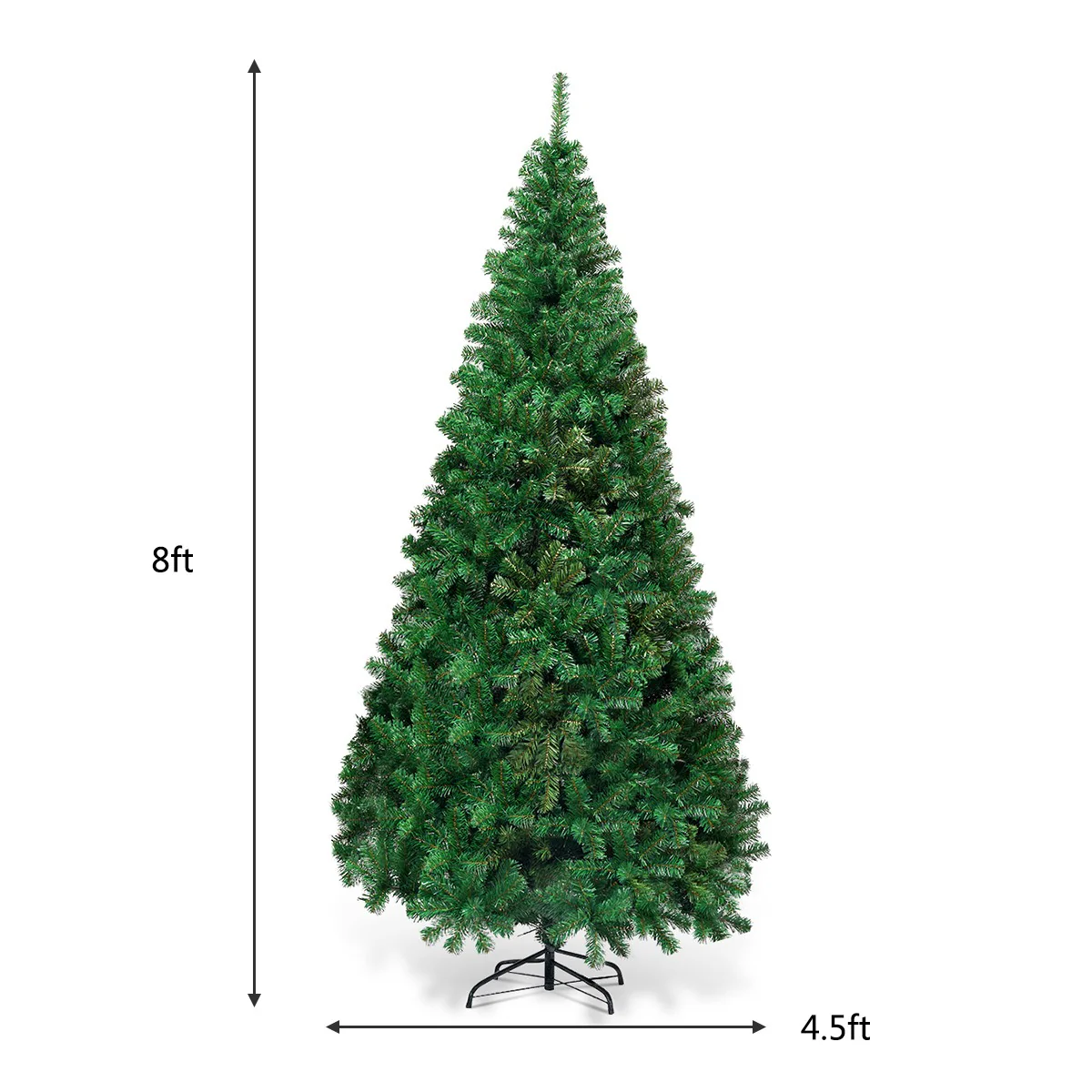 Artificial Christmas Tree with Solid Metal Stand - Image 16