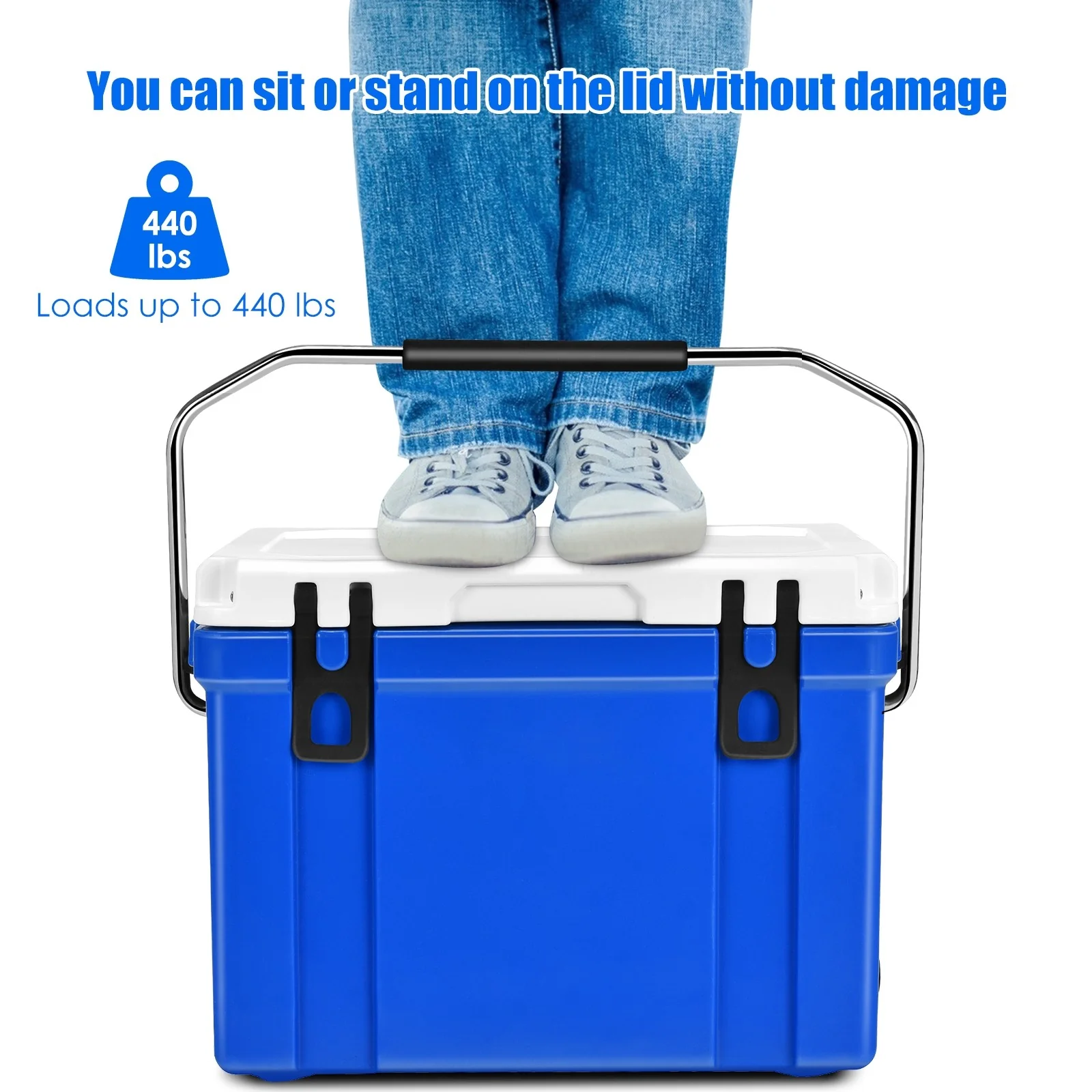 Camping Cooler, 26/58/79 Quart 4-Day Ice Retention - Image 10