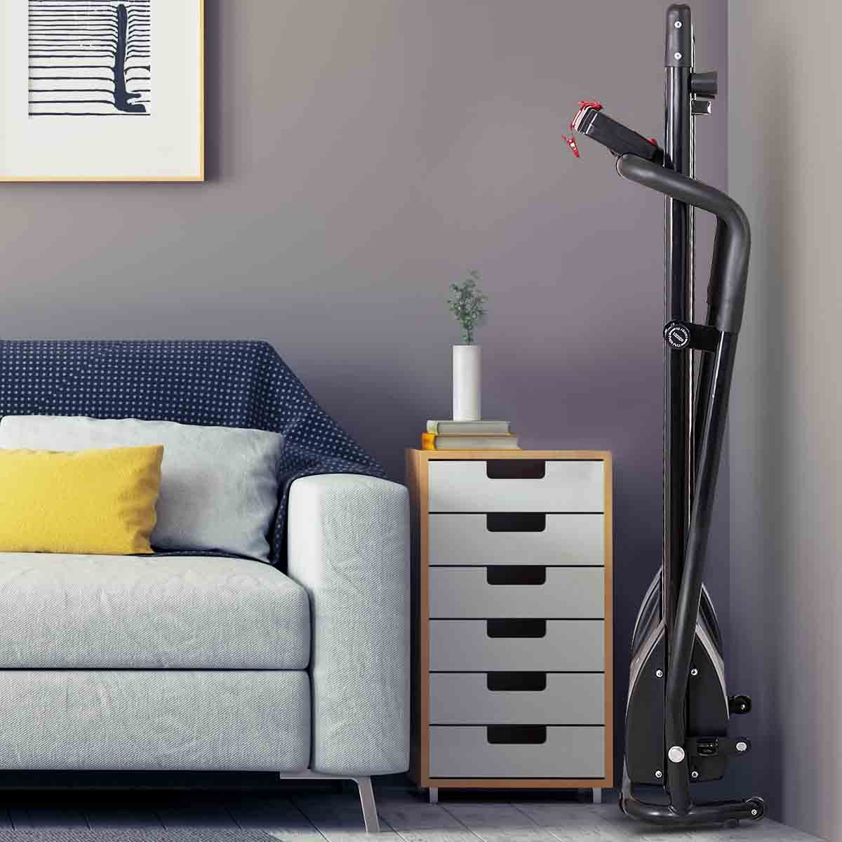 Compact Folding Treadmill for Home, Superfit Electric Walking Running Machine - Image 3