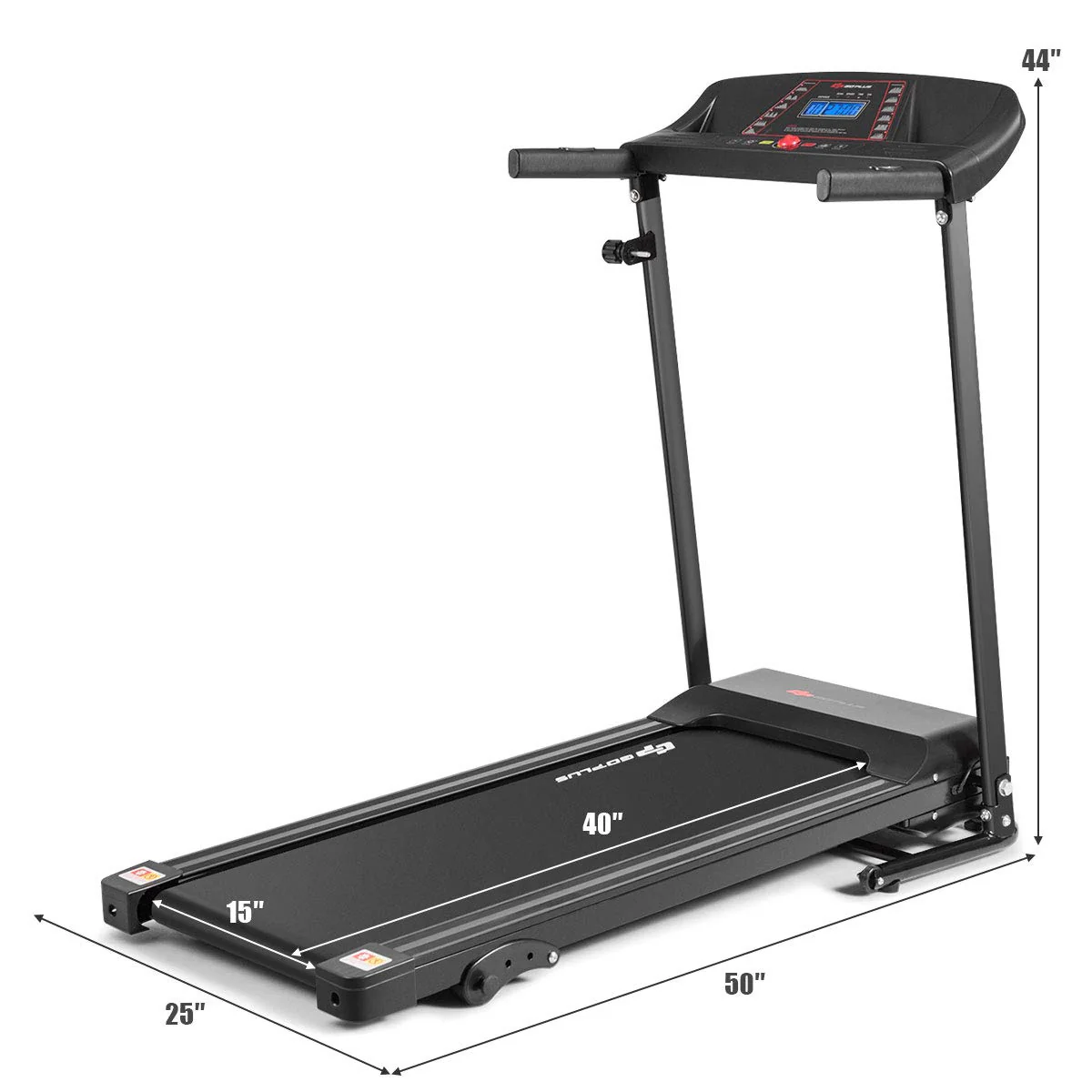 Electric Folding Treadmill, Adjustable Incline and Low Noise Design - Image 9