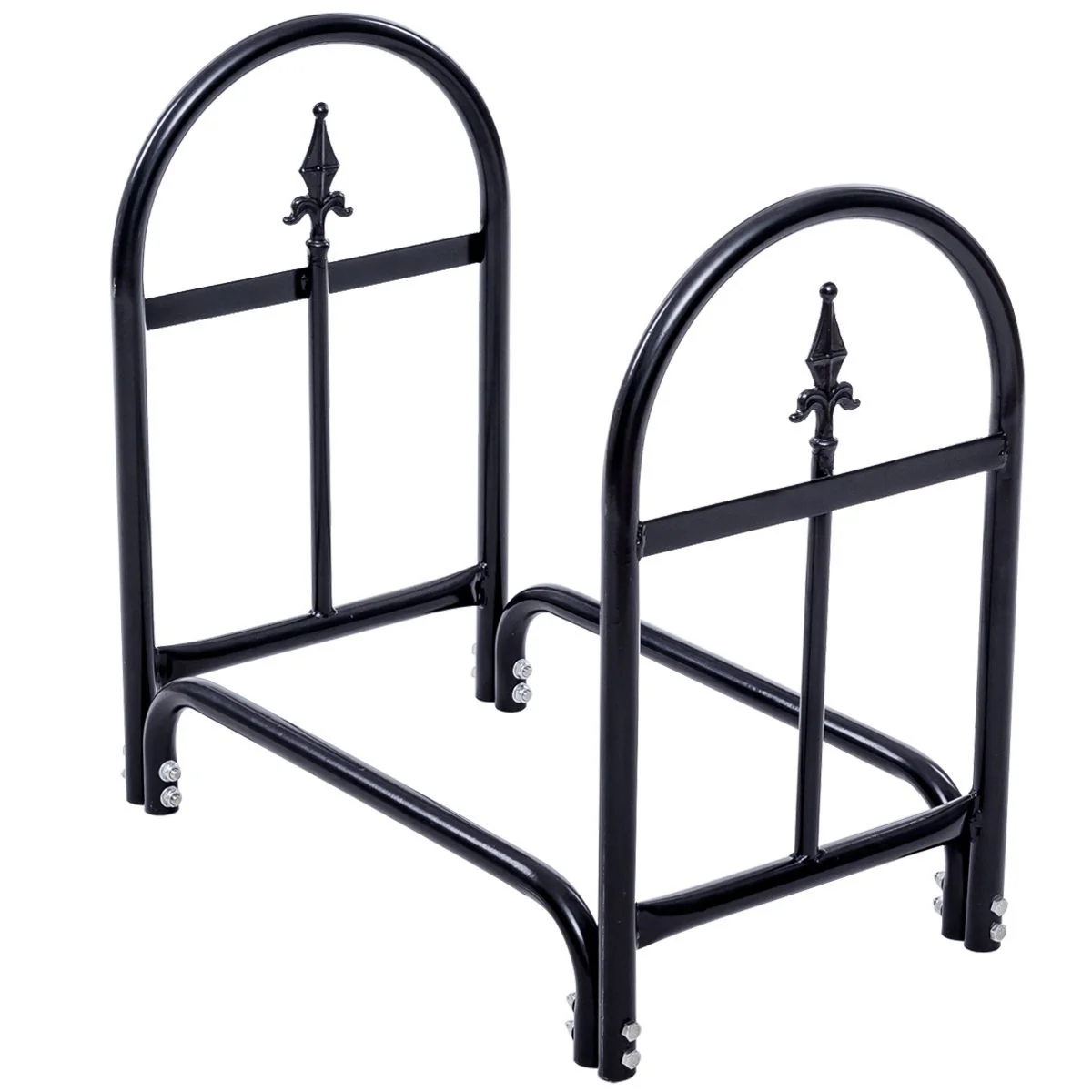 Firewood Log Rack Indoor Outdoor Fireplace Storage Holder (2 Feet) - Image 8