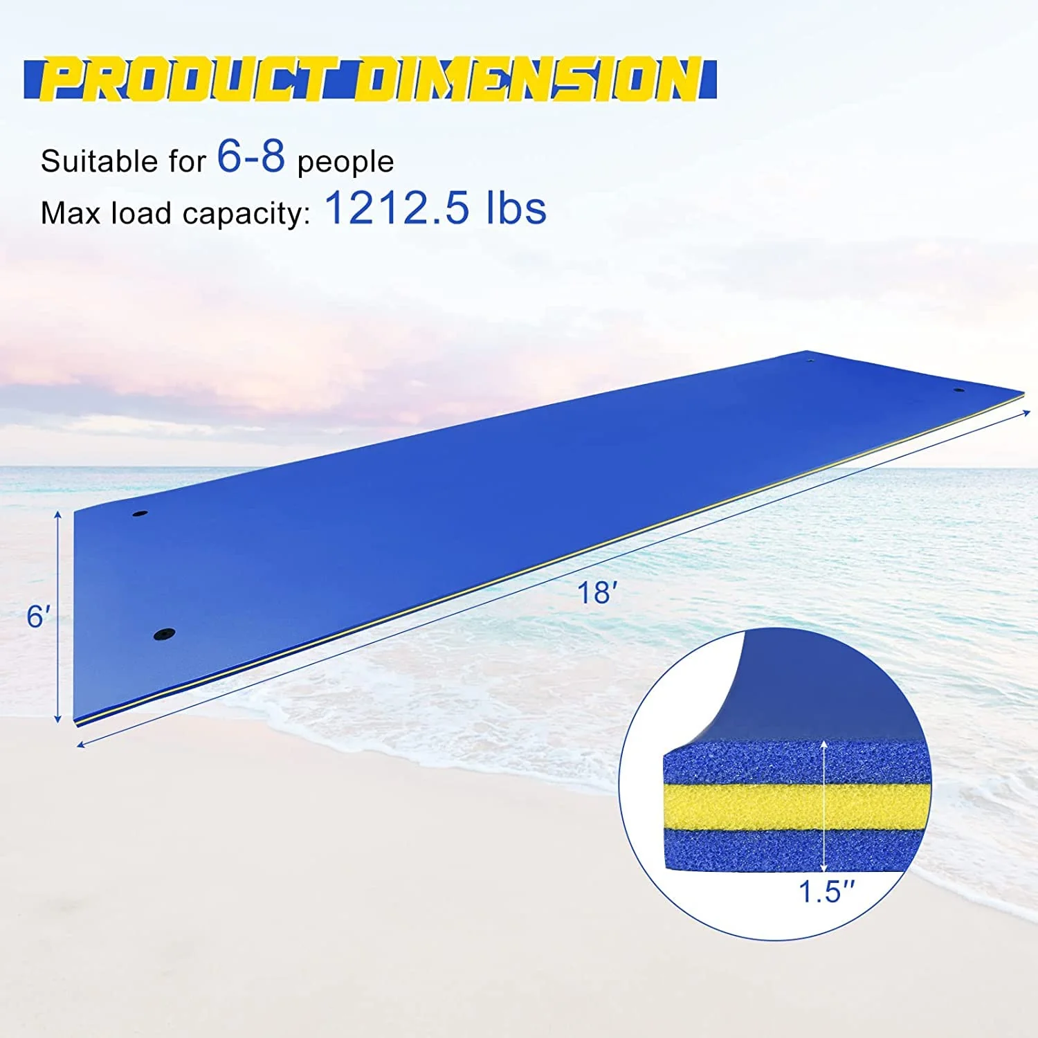 Floating Water Pad for Water Recreation and Relaxing - Image 7