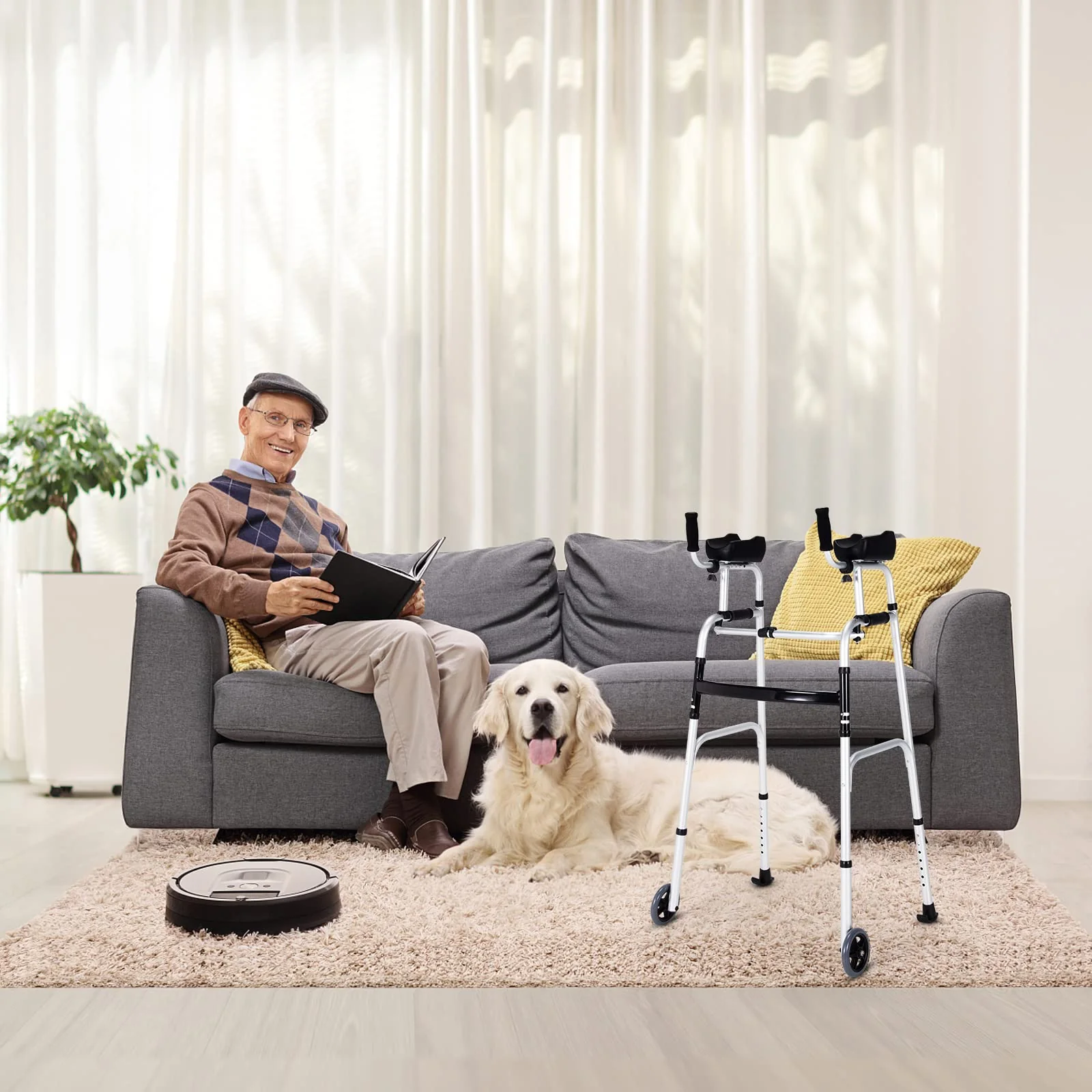 Foldable Standard Walker - Image 10