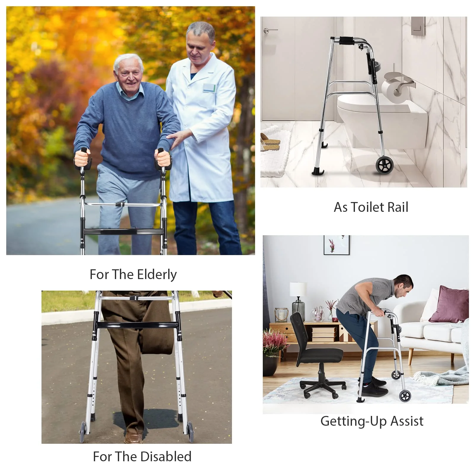 Foldable Standard Walker - Image 3