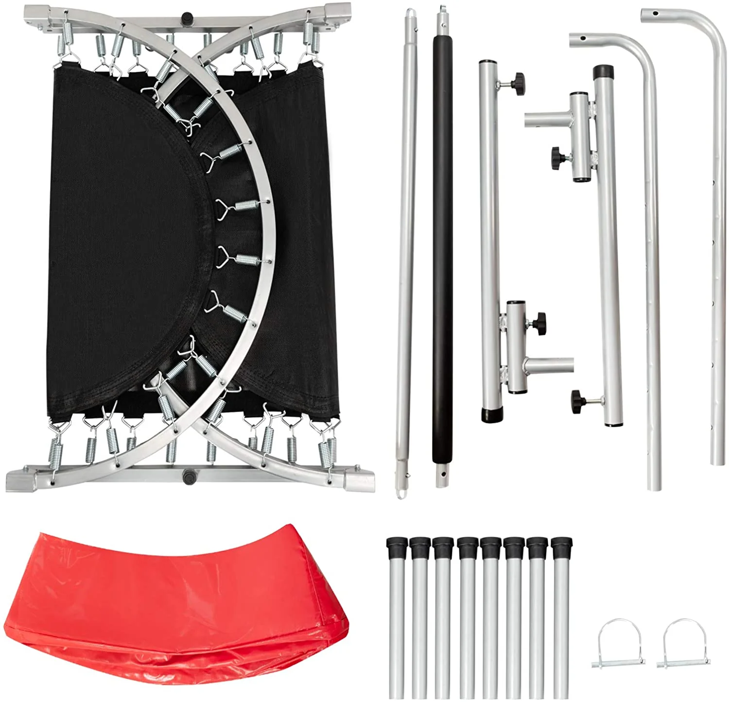 Foldable Trampoline, Double Mini Kids Trampoline Rebounder - Image 11