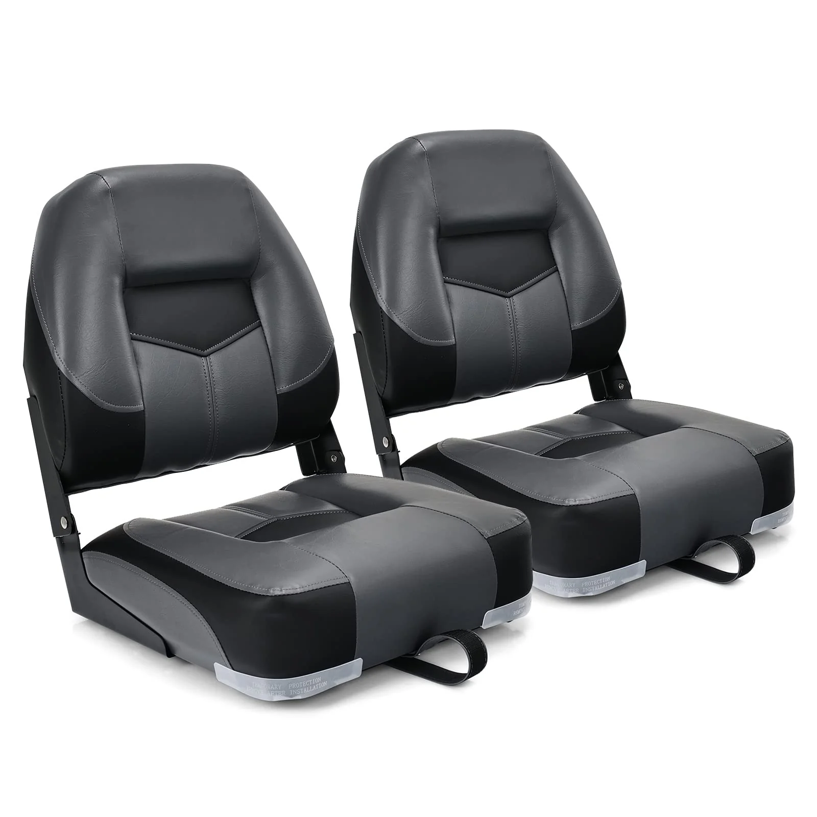 Folding Boat Seats, Low-Back Boat Seat, 2 Packs - Image 10