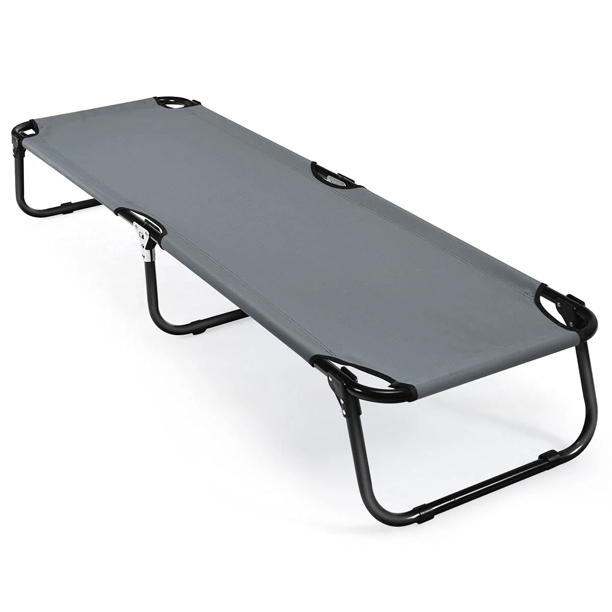Folding Camping Cot, Heavy Duty Collapsible Foldable Bed - Image 7