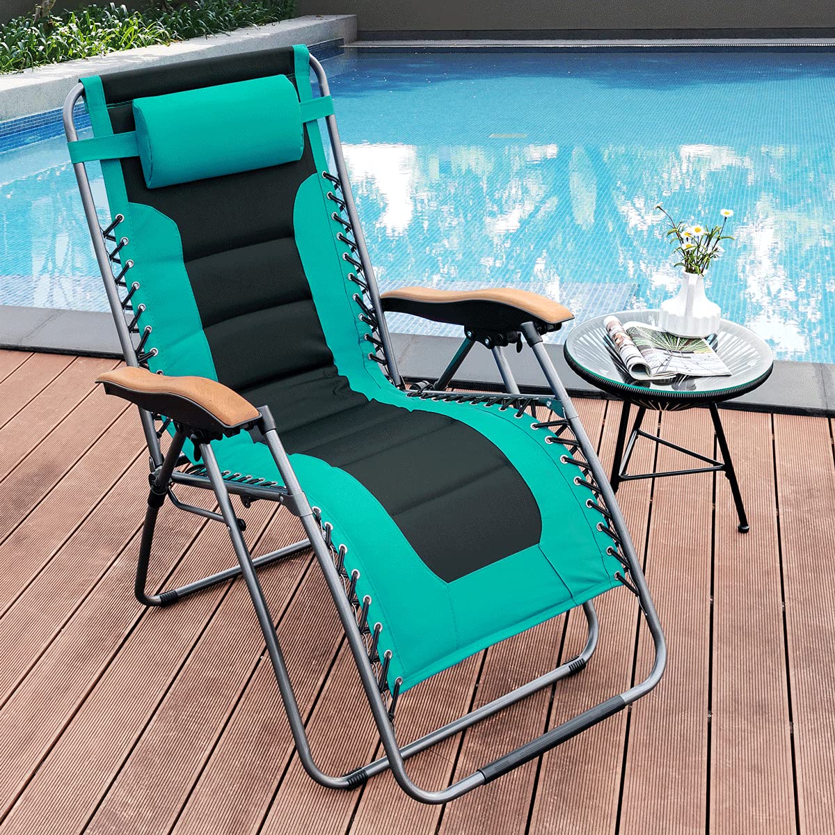 Folding Zero Gravity Lounge Chair - Image 3
