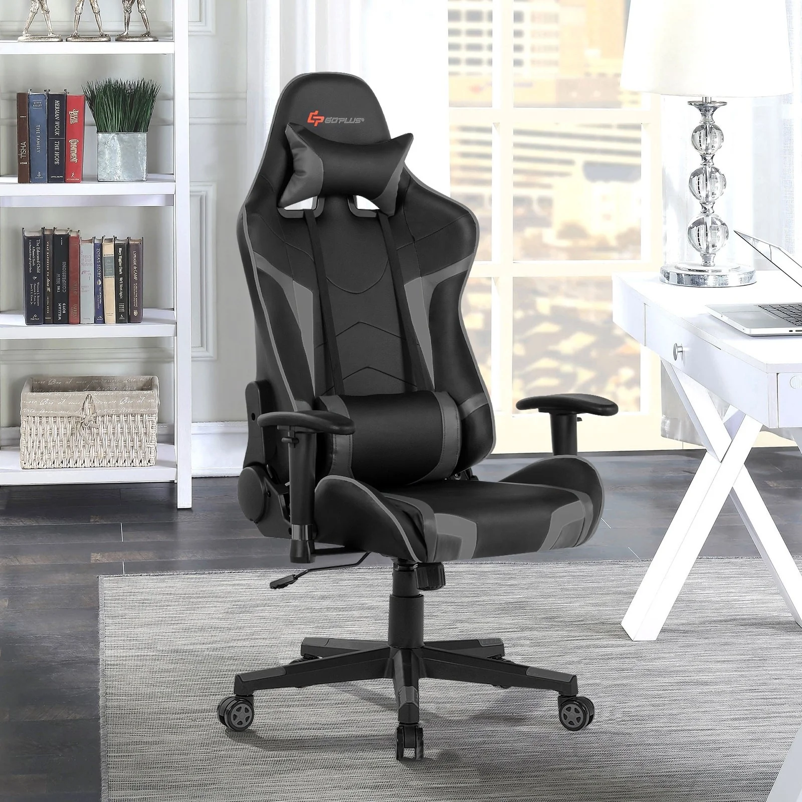 Gaming Chair, Massage Office Chair Computer Gaming Racing Chair - Image 3