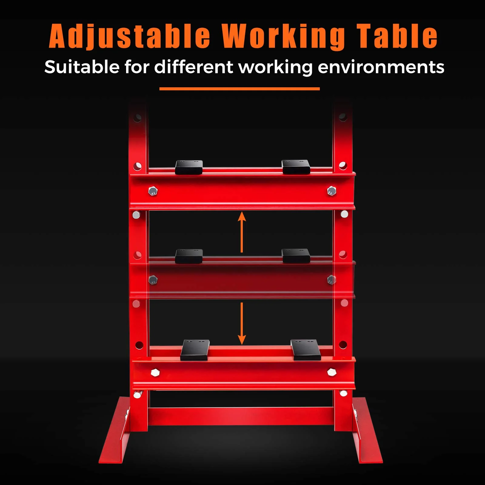 Goplus 12 Ton Hydraulic Shop Floor Press Floor Stand Jack for Gears and Bearings - Image 5