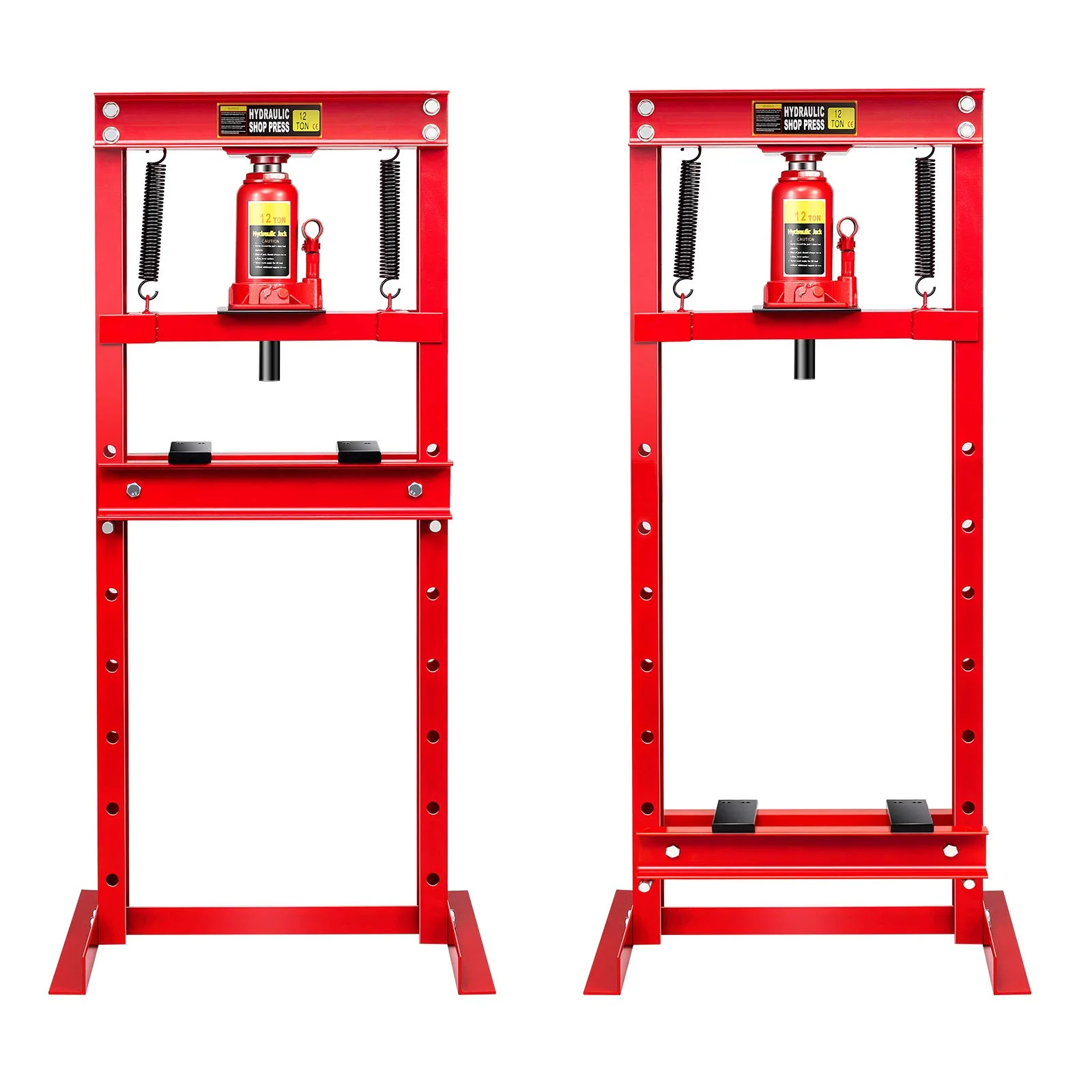 Goplus 12 Ton Hydraulic Shop Floor Press Floor Stand Jack for Gears and Bearings - Image 8