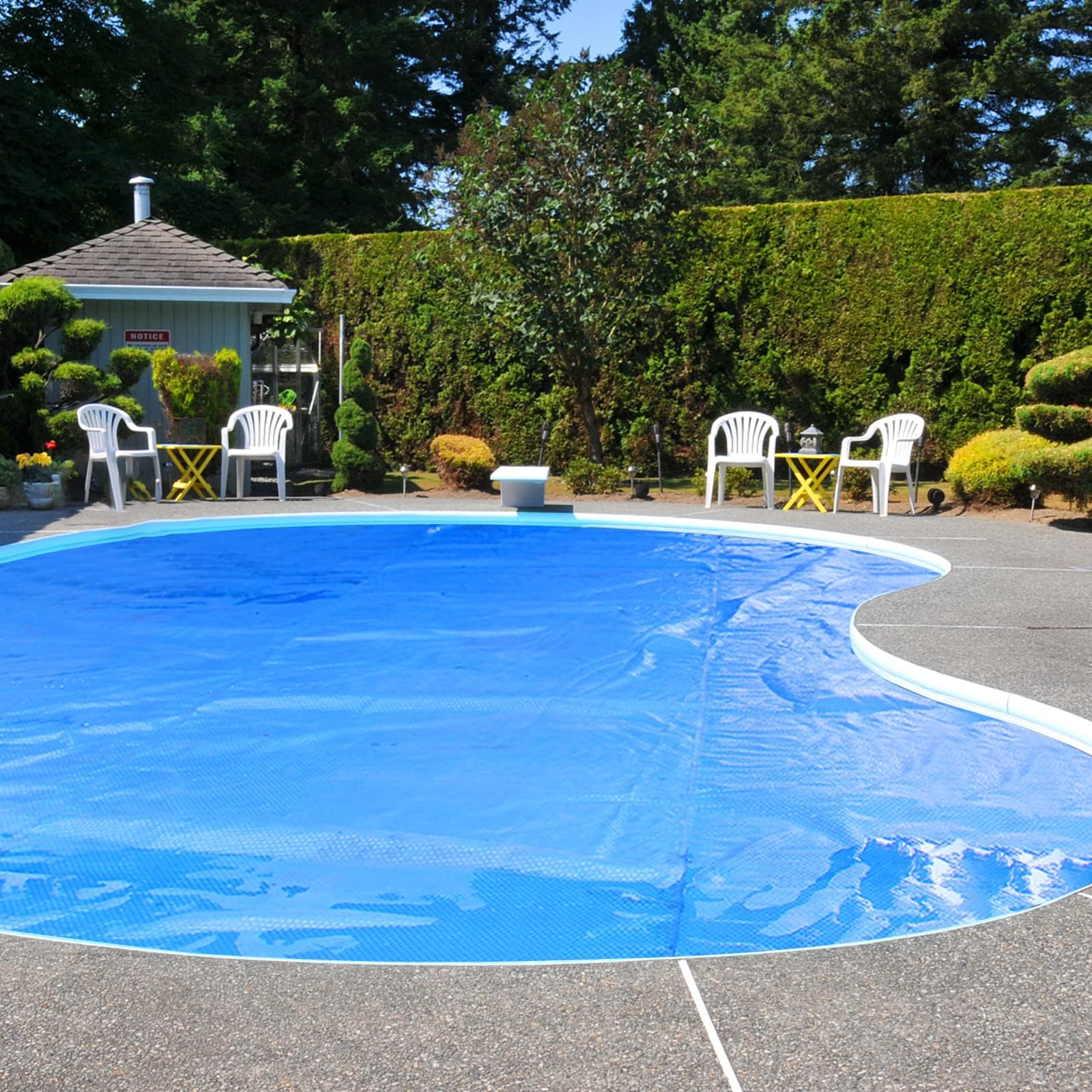 Goplus 12 x 24 FT Solar Blanket 12 Mil with Carrying Bag for In-Ground and Above-Ground Swimming Pools - Image 7