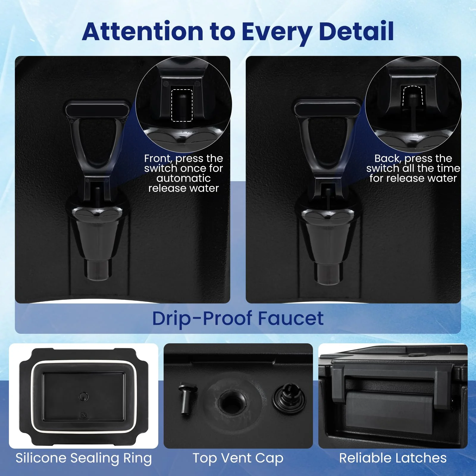 Goplus 13.2 Gal Insulated Beverage Dispenser - Image 4
