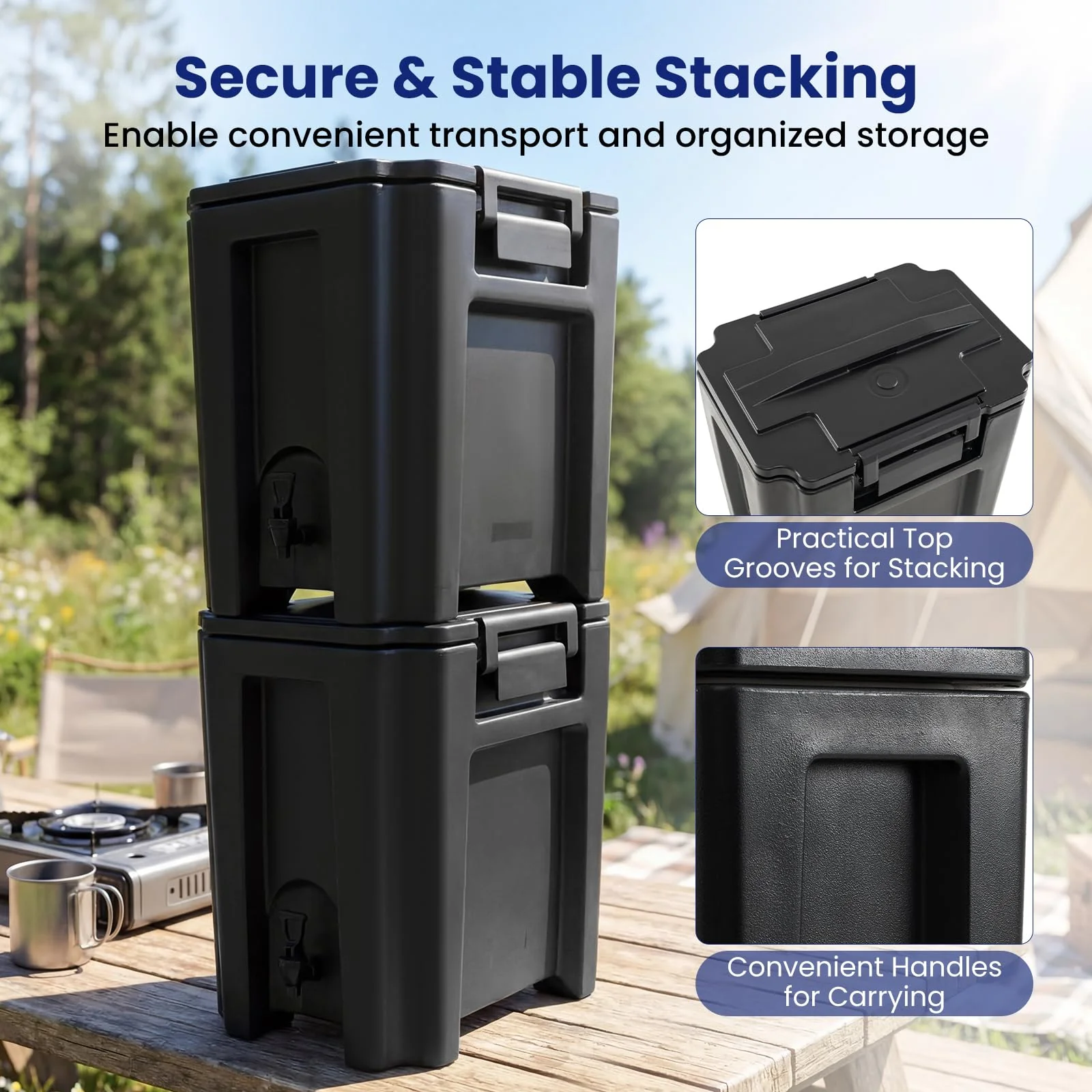 Goplus 13.2 Gal Insulated Beverage Dispenser - Image 7