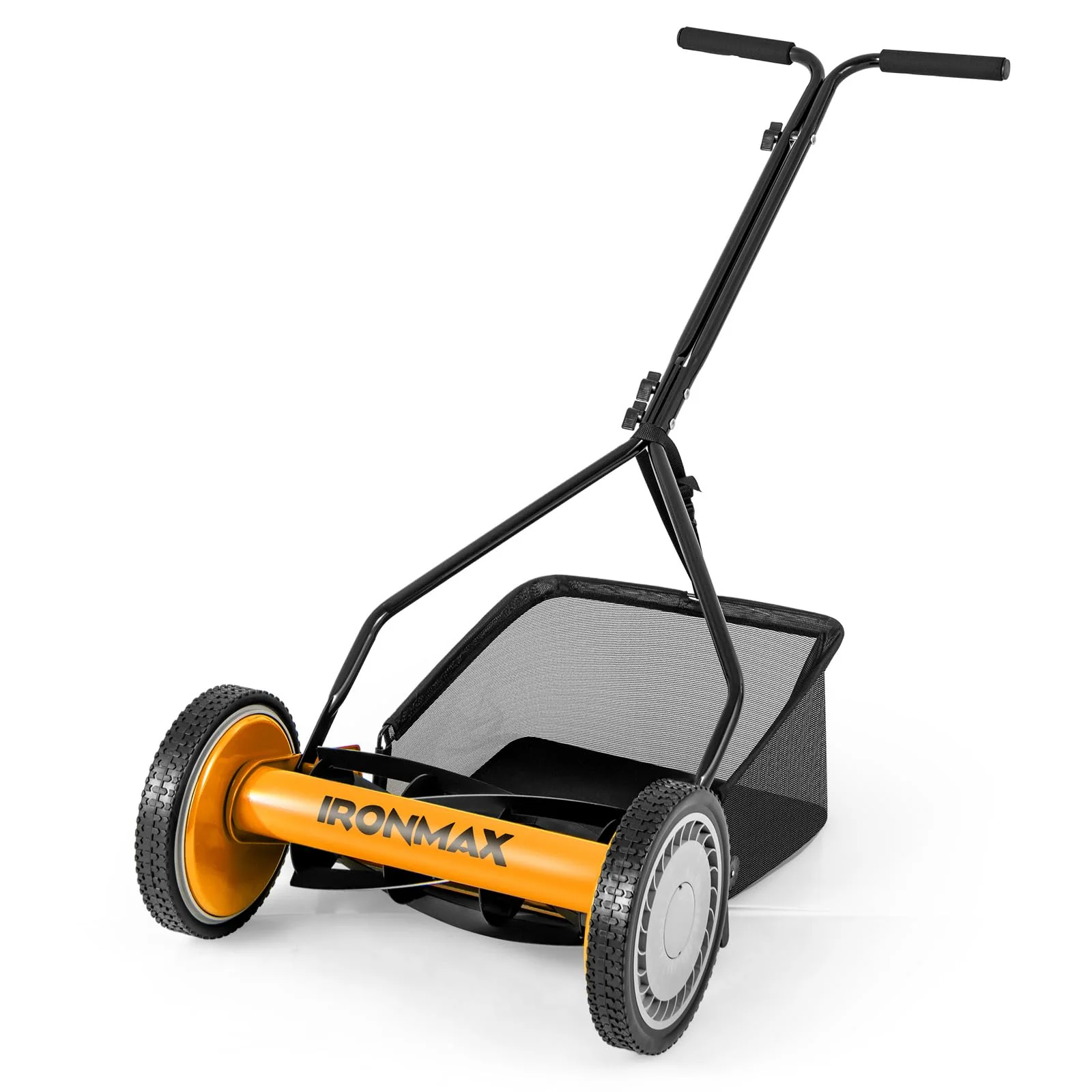 Goplus 14 Inch 5-Blade Walk-Behind Cordless Grass Cutter - Image 11