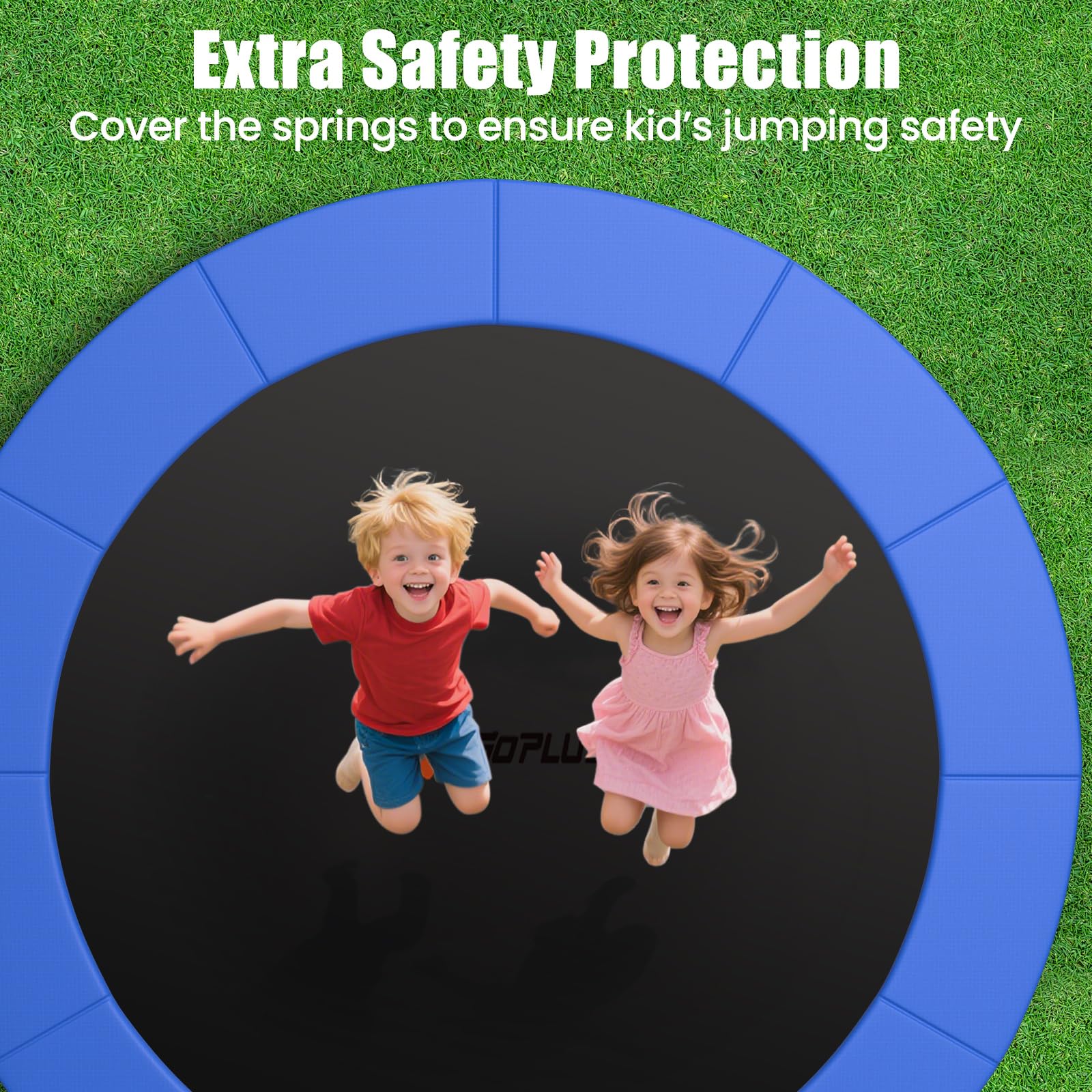 Goplus 14FT Water-Resistant Universal Round Trampoline Accessories Safety Pad - Image 6