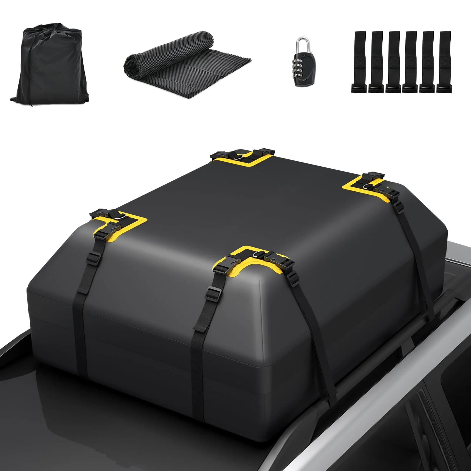 Goplus 15/21 Cu.Ft Roof Bag Cargo Carrier