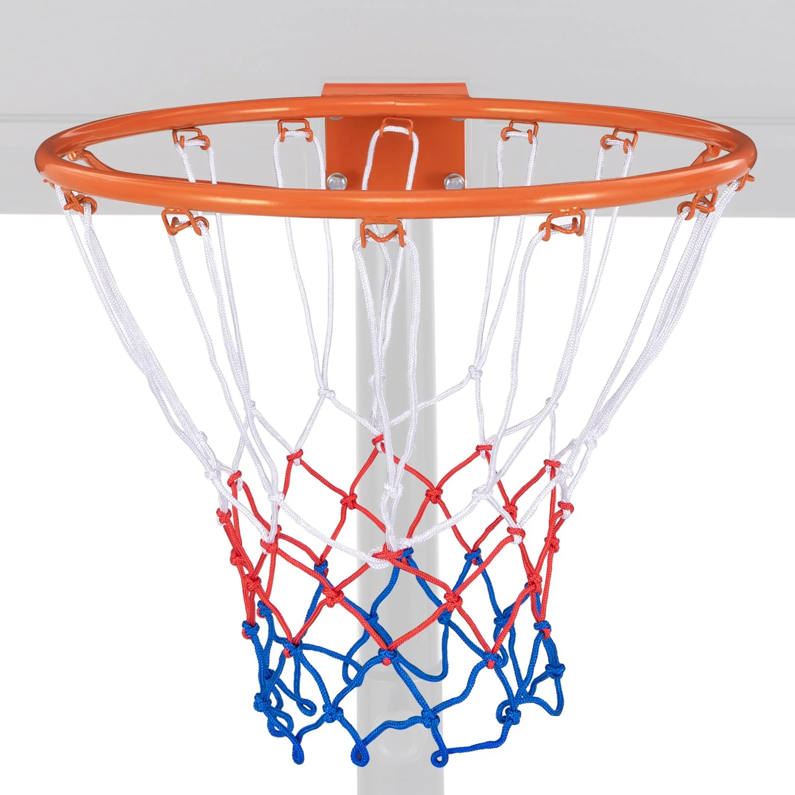 Goplus 18ââ/15ââ Replacement Basketball Rim, Wall Door Mounted Basketball Hoop with All Weather Net - Image 9