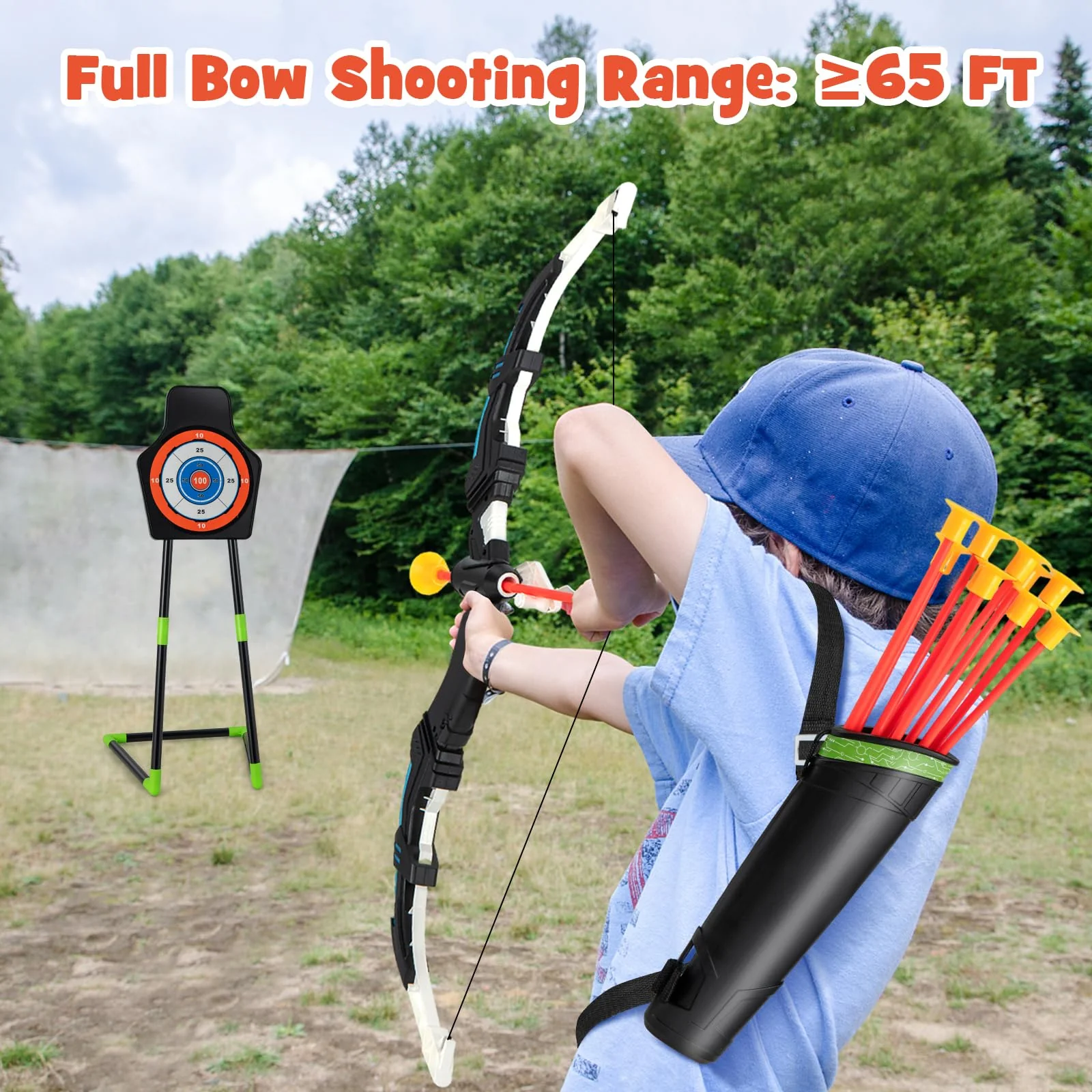 Goplus 2 Pack Bow and Arrow Set for Kids - Image 5