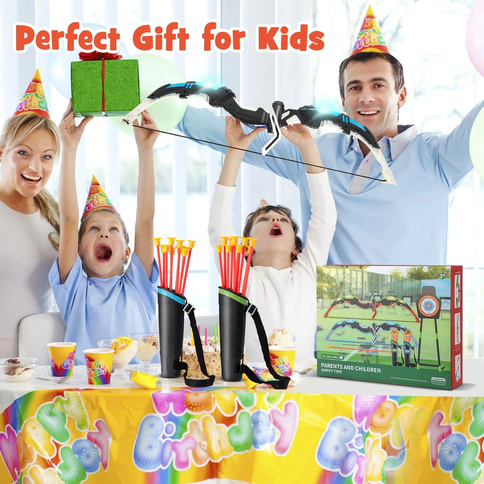 Goplus 2 Pack Bow and Arrow Set for Kids - Image 9